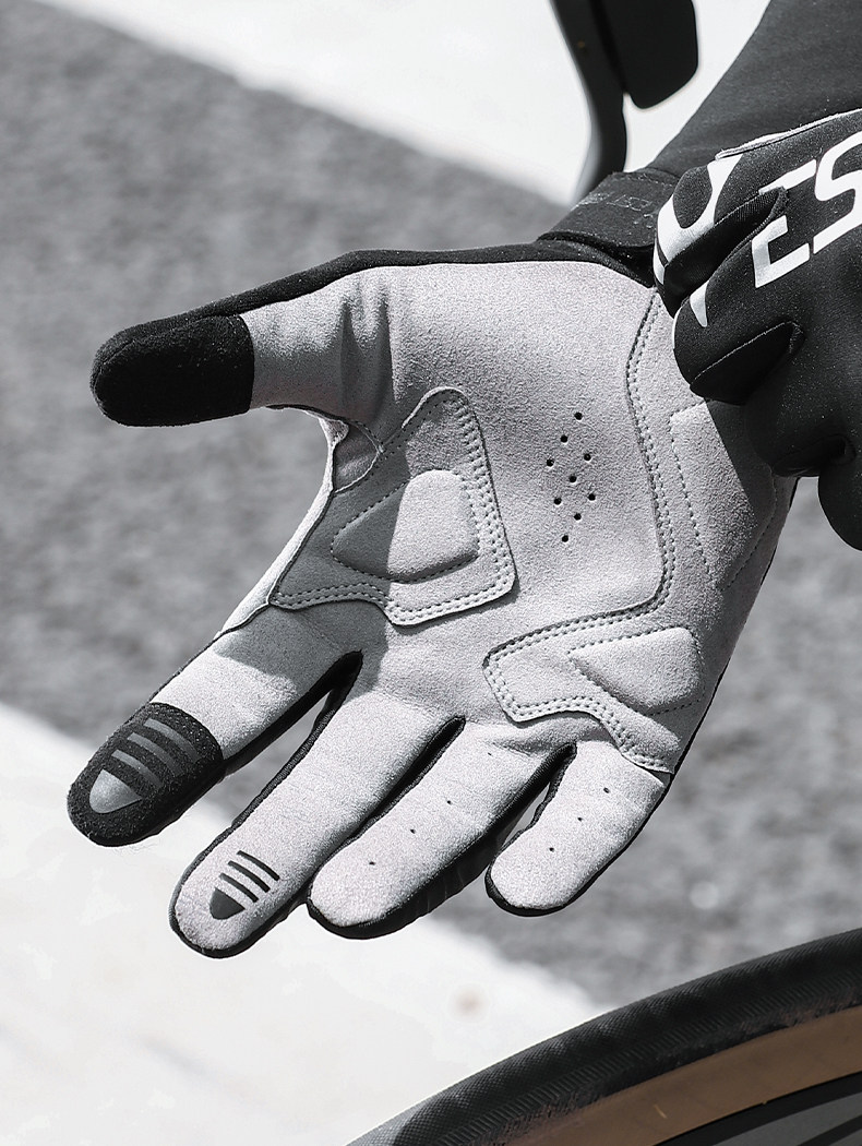 Велосипедные перчатки 西骑者骑行手套防风保暖秋冬山地公路车全指手套触屏防摔户外运动