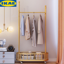 IKEA vêtements hanger chambre de plancher pendaison vêtements hanger éclairage mobile somptueux chapeau haut de vêtement en armoire tenant habillés en armoire