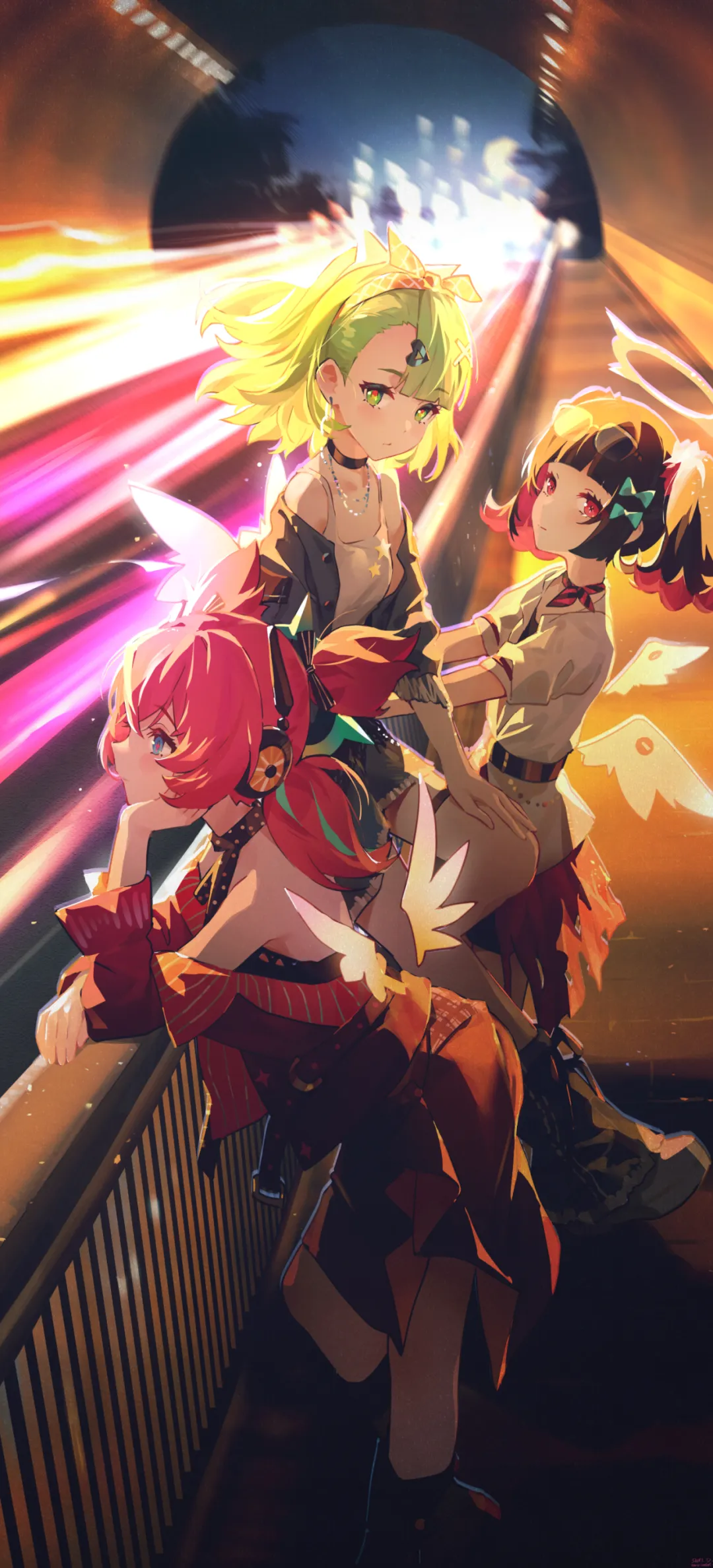 【动漫壁纸】星穹铁道 流萤 绝区零 千夏 鸣潮 妃咲 插画美图推荐