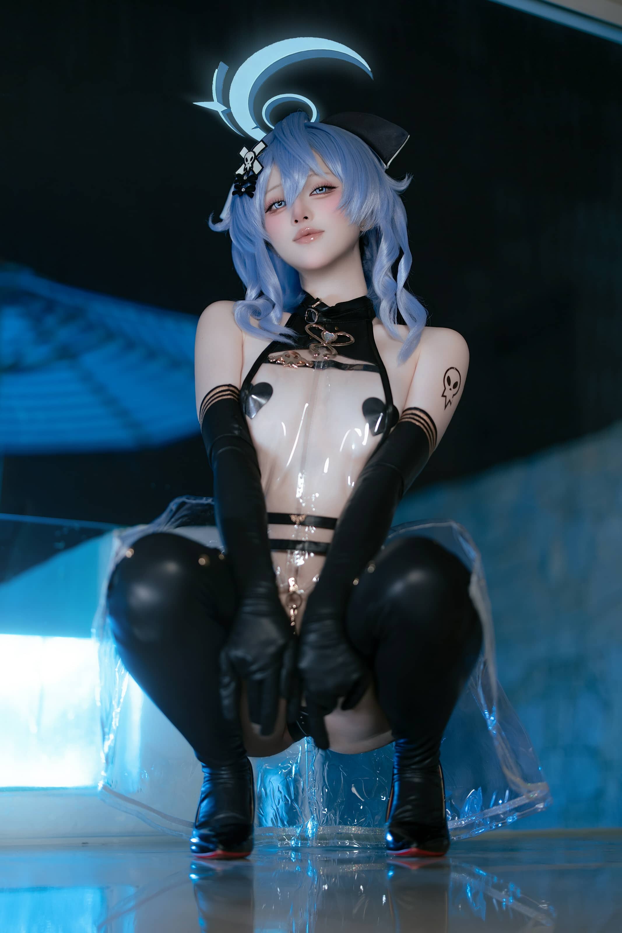 屿鱼Yukako 蔚蓝档案 亚子 同人透明护士