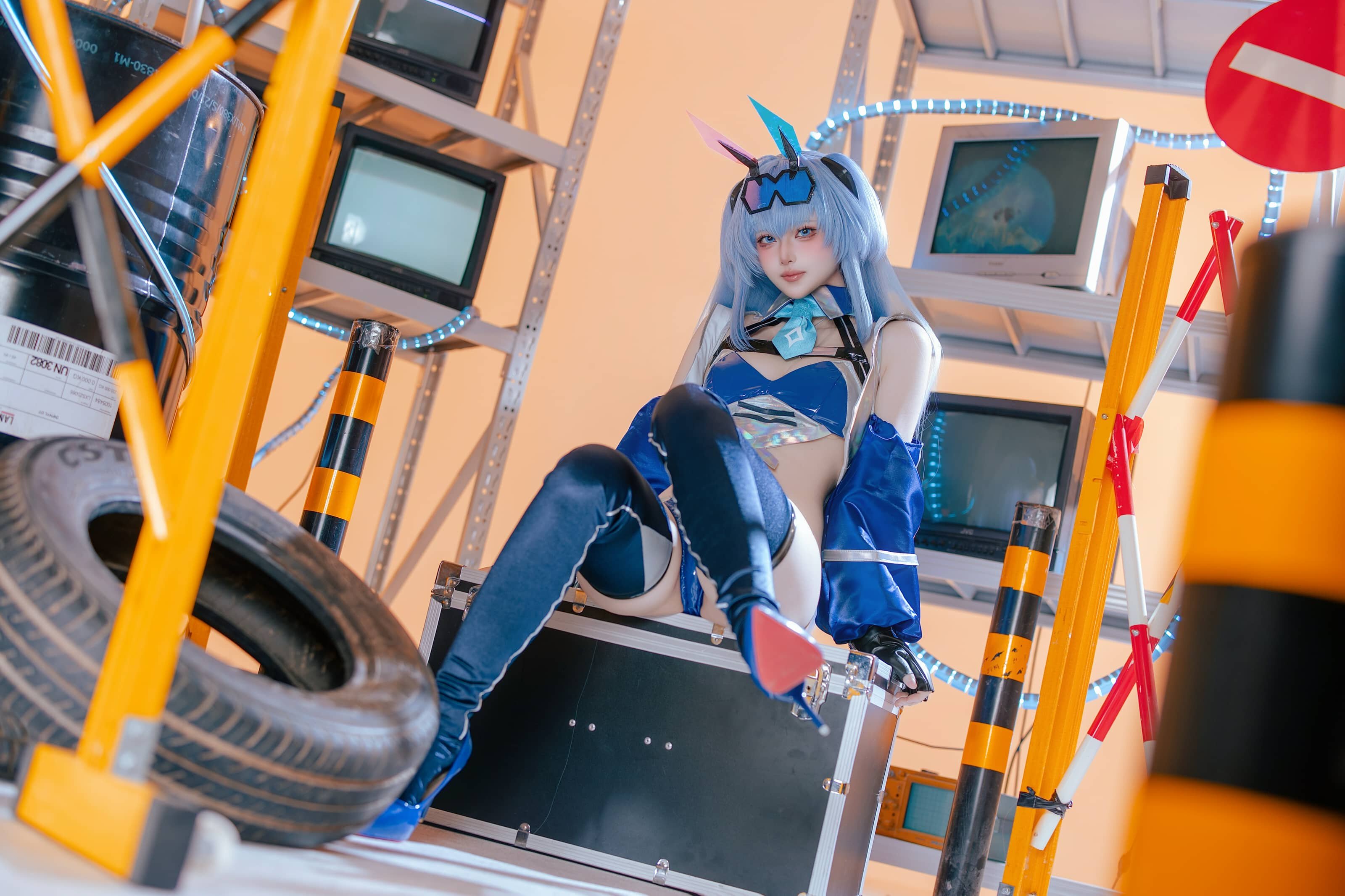 屿鱼Yukako 碧蓝航线 花园赛车服