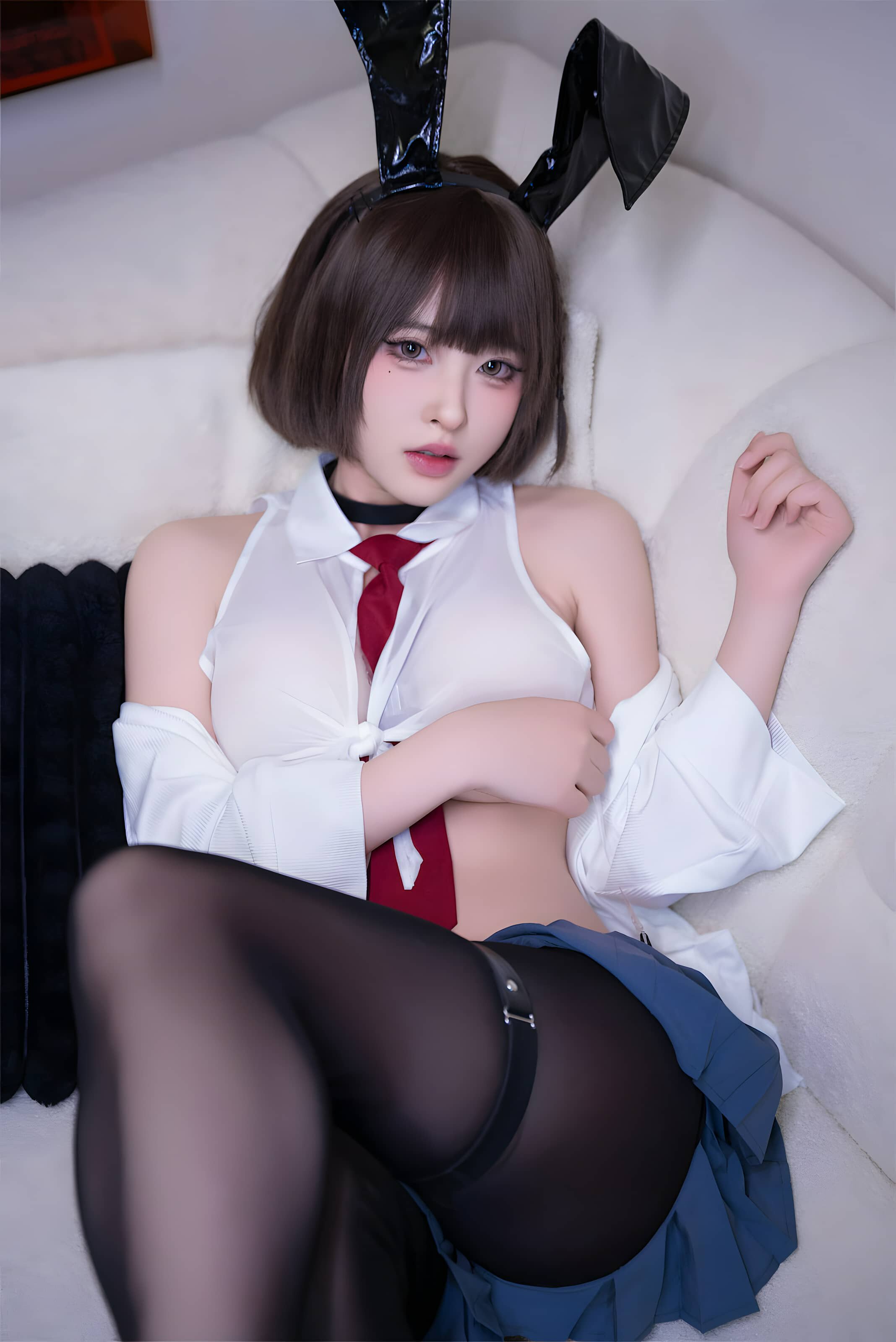 清水由乃 不良JK兔女郎
