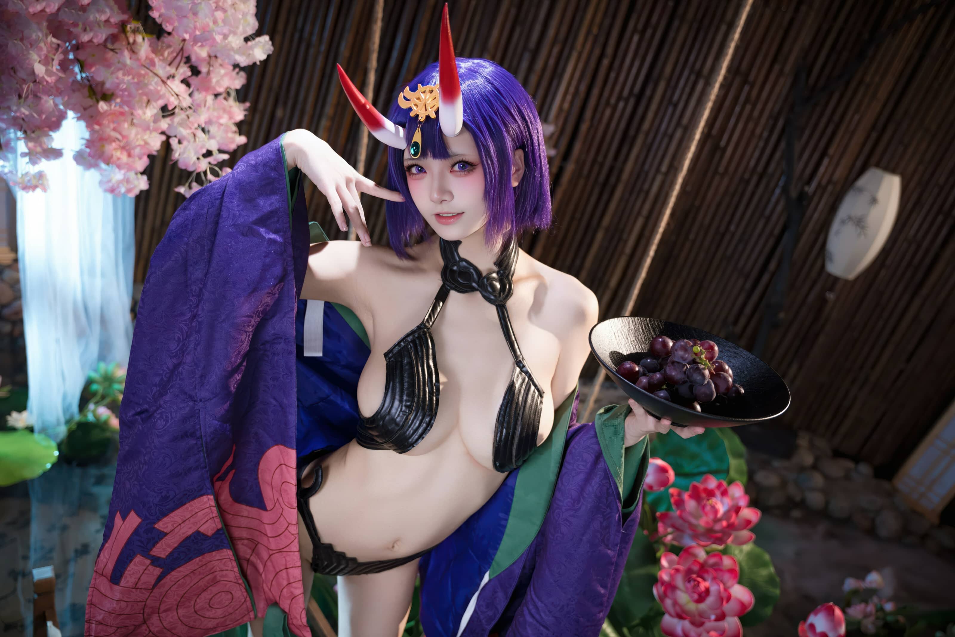 九柒喵 FGO 酒吞满破