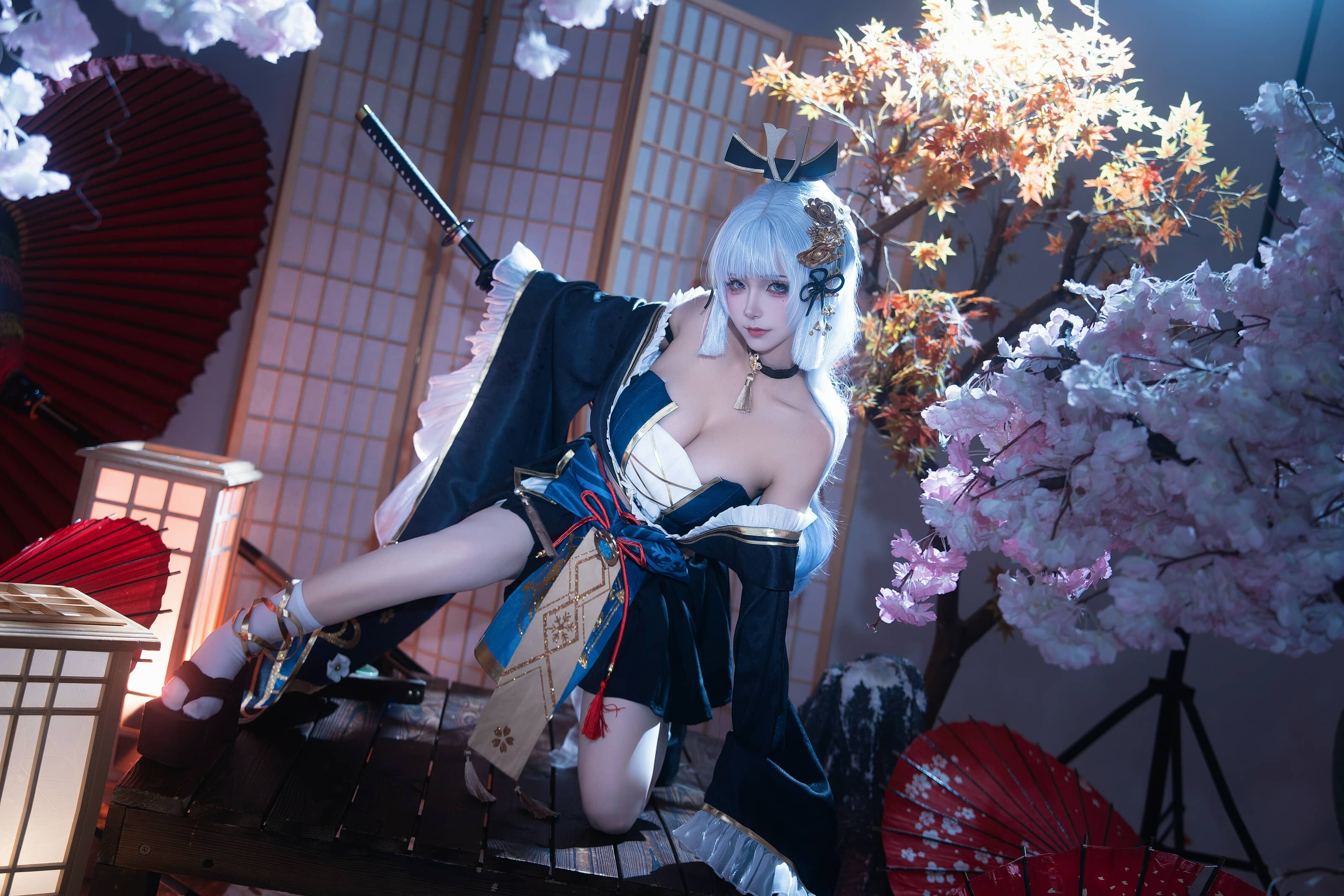 seya-狮砸 原神 神里绫华·霜刃