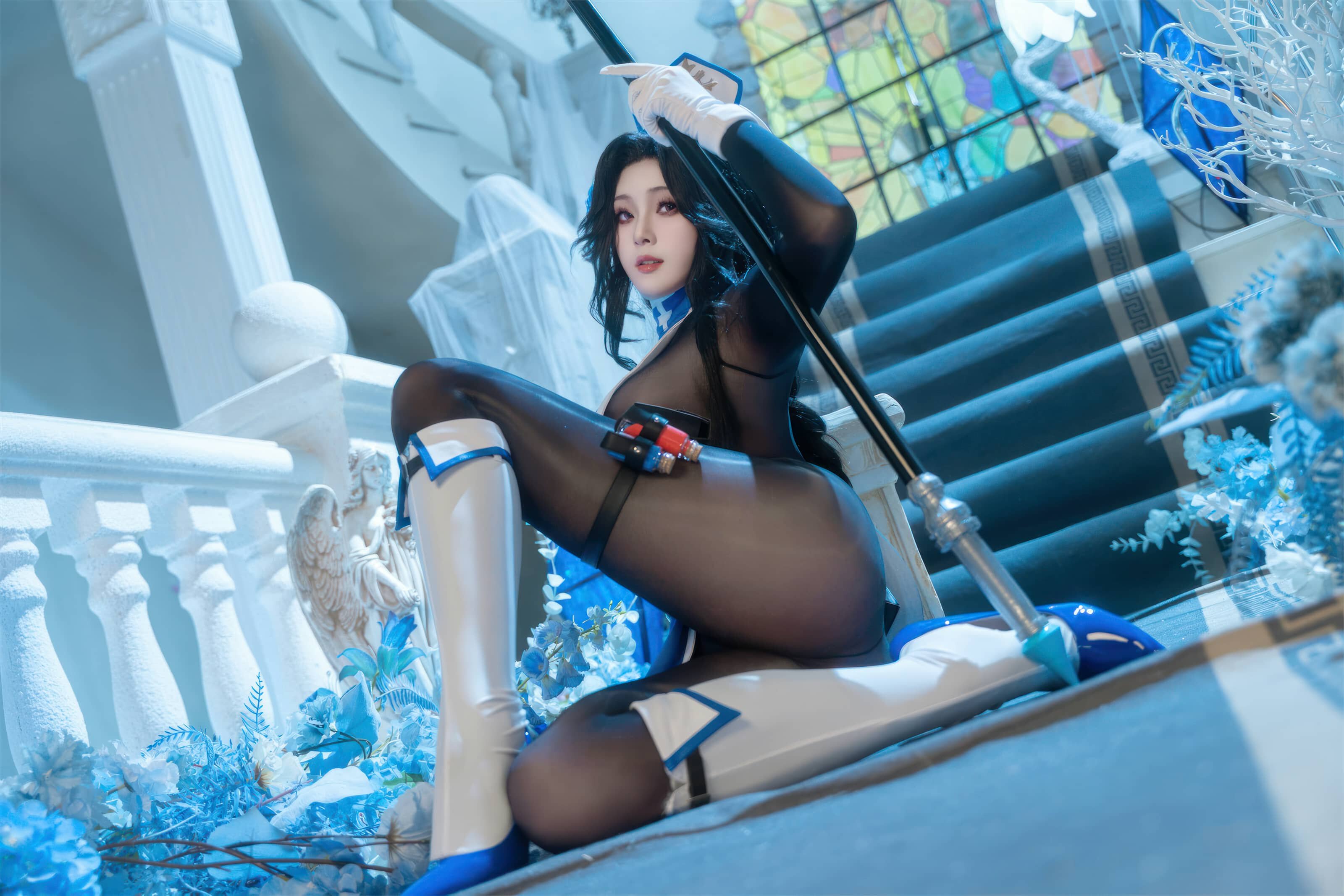 Natsuko_夏夏子 Nikke胜利女神 梅登·冰玫瑰