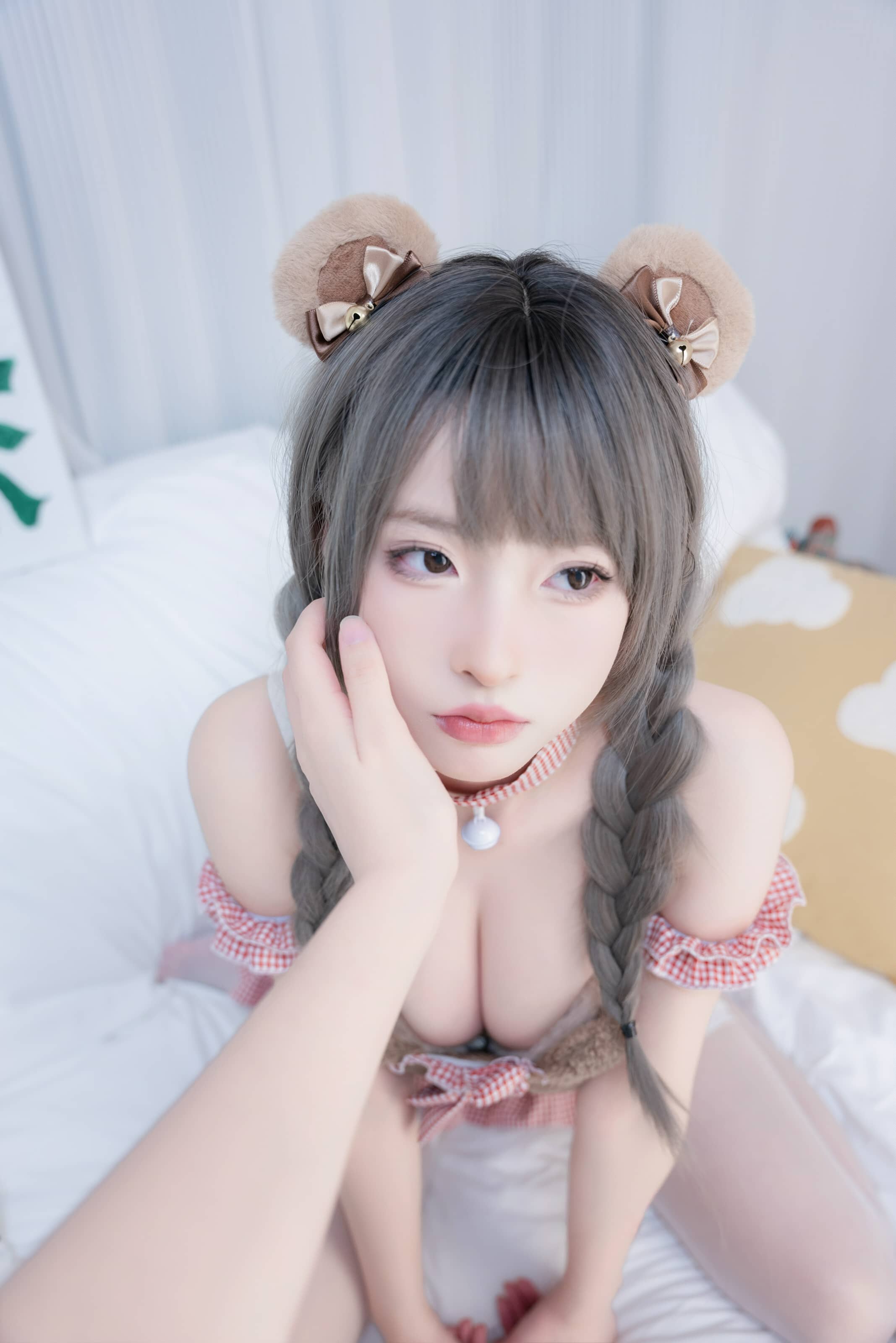 清水由乃 可爱灰熊