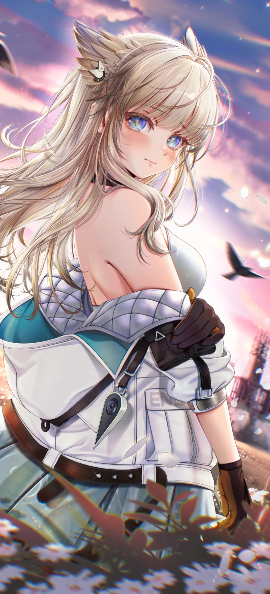 【动漫壁纸】星穹铁道 流萤 绝区零 千夏 鸣潮 妃咲 插画美图推荐