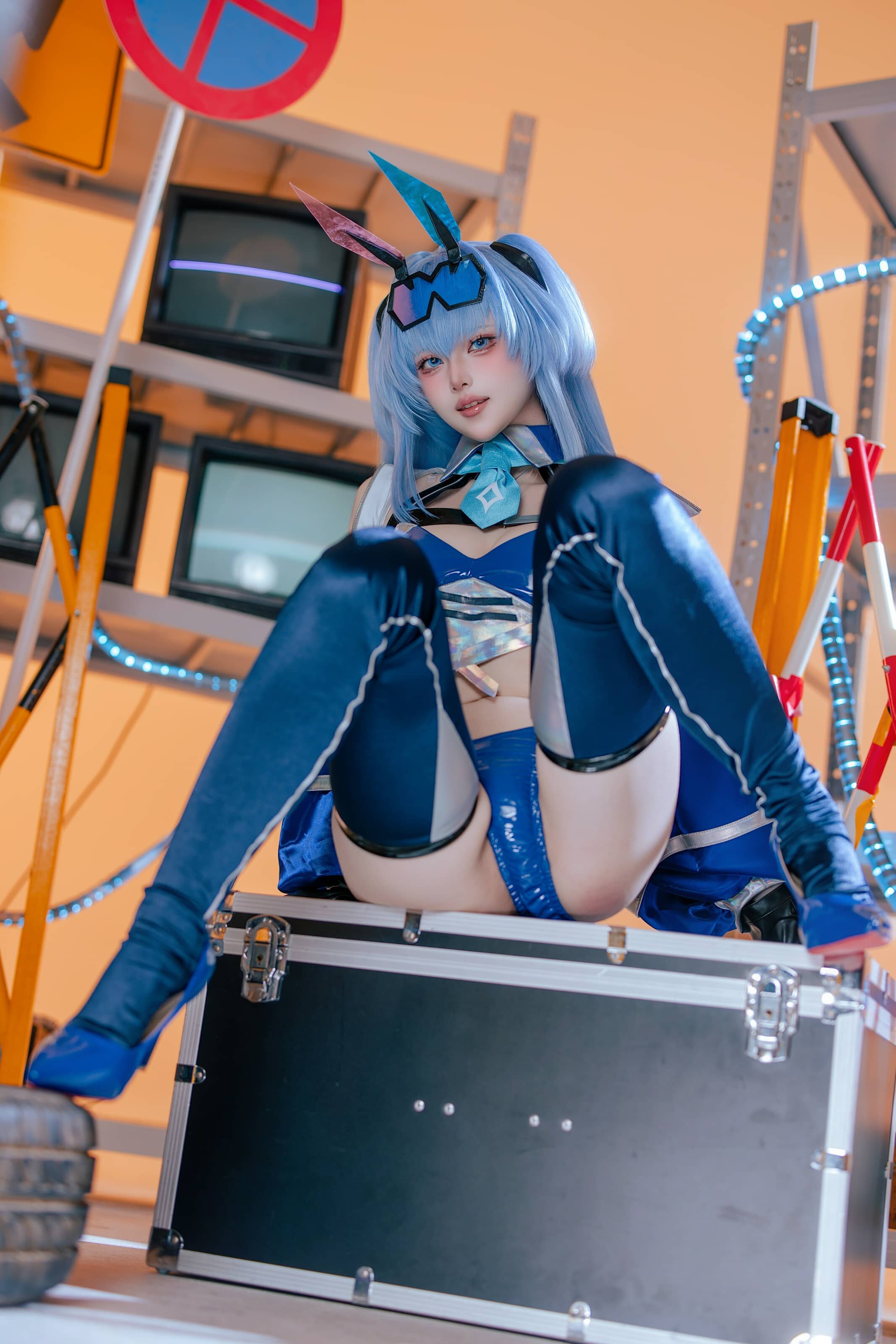 屿鱼Yukako 碧蓝航线 花园赛车服