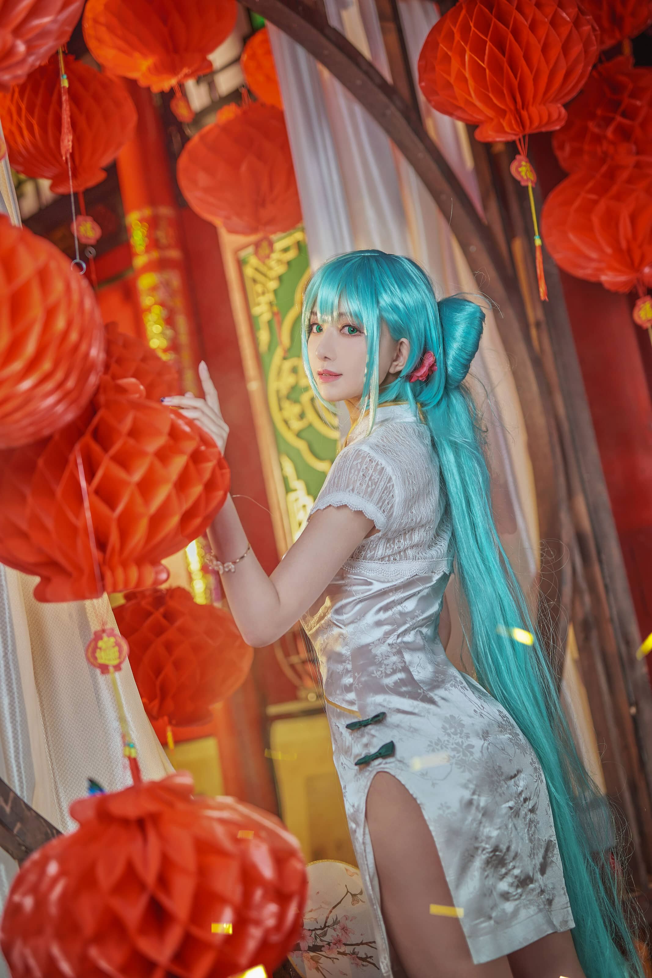 Shika小鹿鹿 初音 韶华旗袍