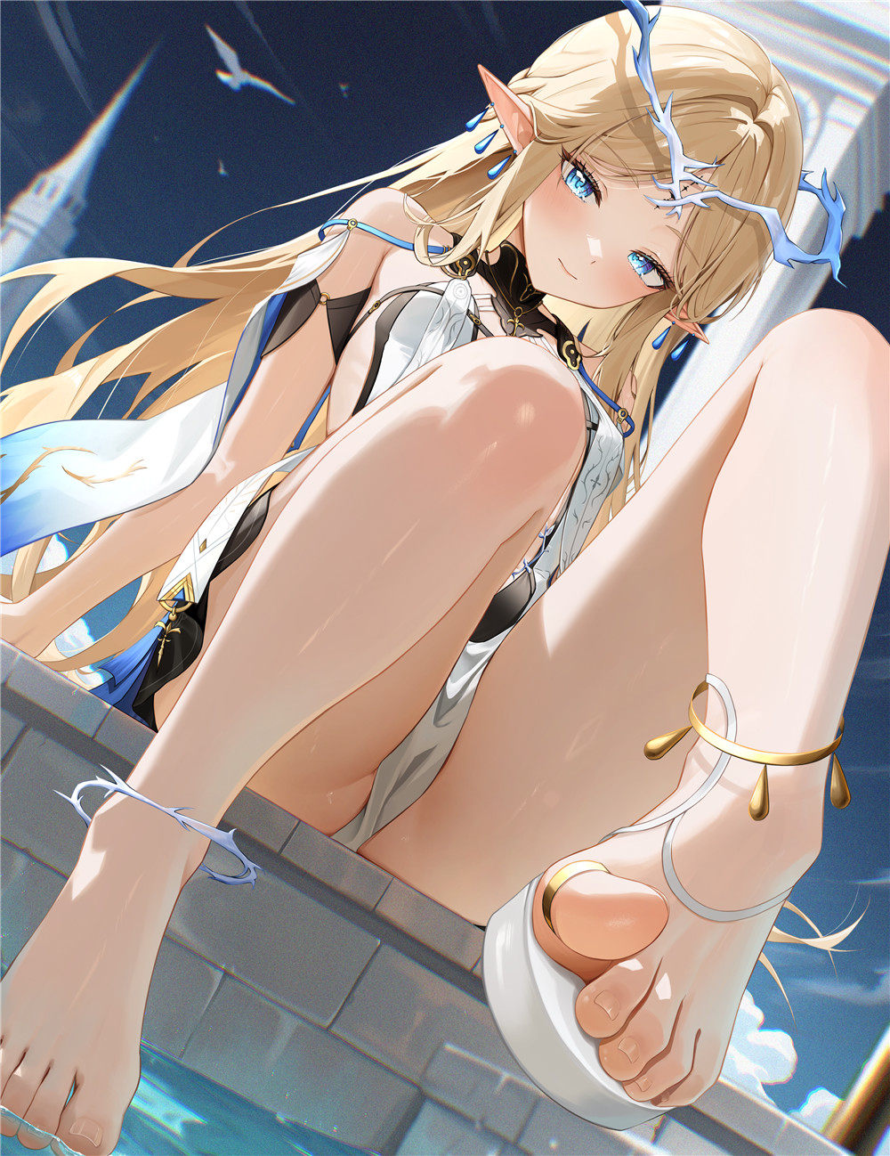 【插画精选】蔚蓝档案 伊落玛丽 鸣潮 千咲 NIKKE：胜利女神[50P-336MB]