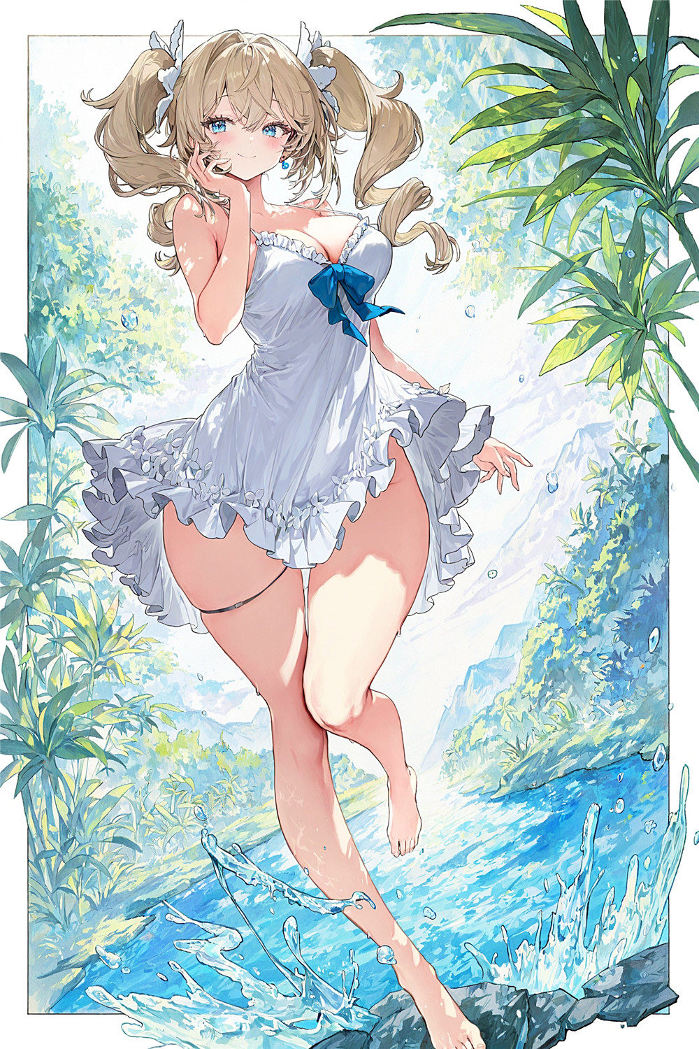 【插画精选】原神 神里绫华 碧蓝航线 东方Project 红美铃[50P-293MB]