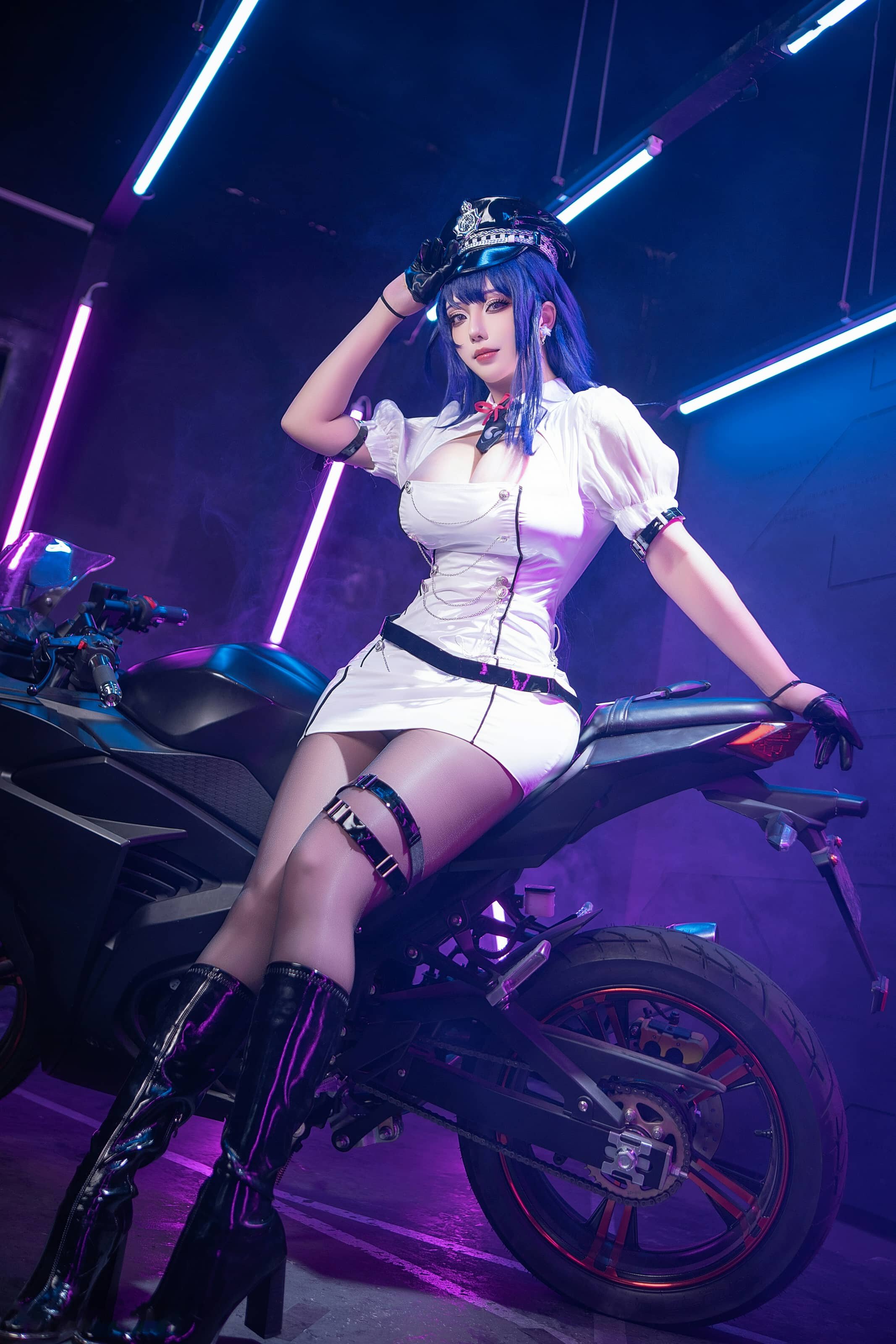 菌烨tako 原神 雷电将军赛车