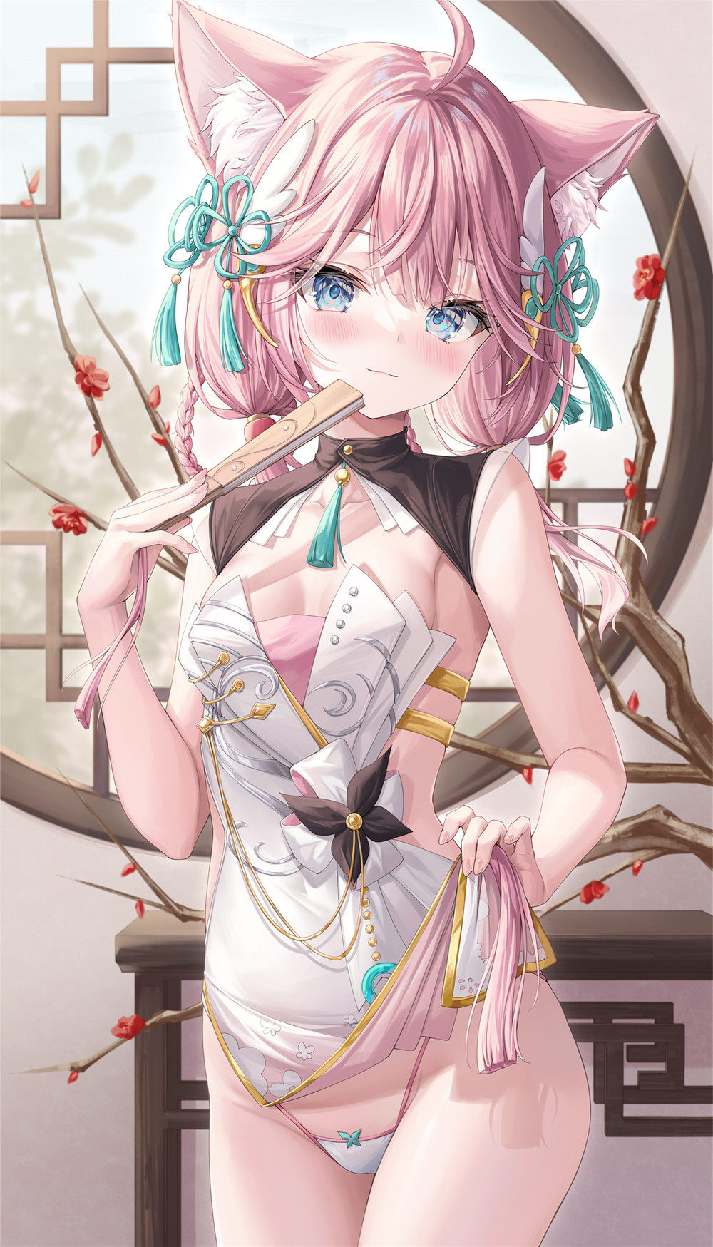 【插画精选】碧蓝航线 柴郡 蔚蓝档案 妃咲 绝区零 叶瞬光[51P-242MB]