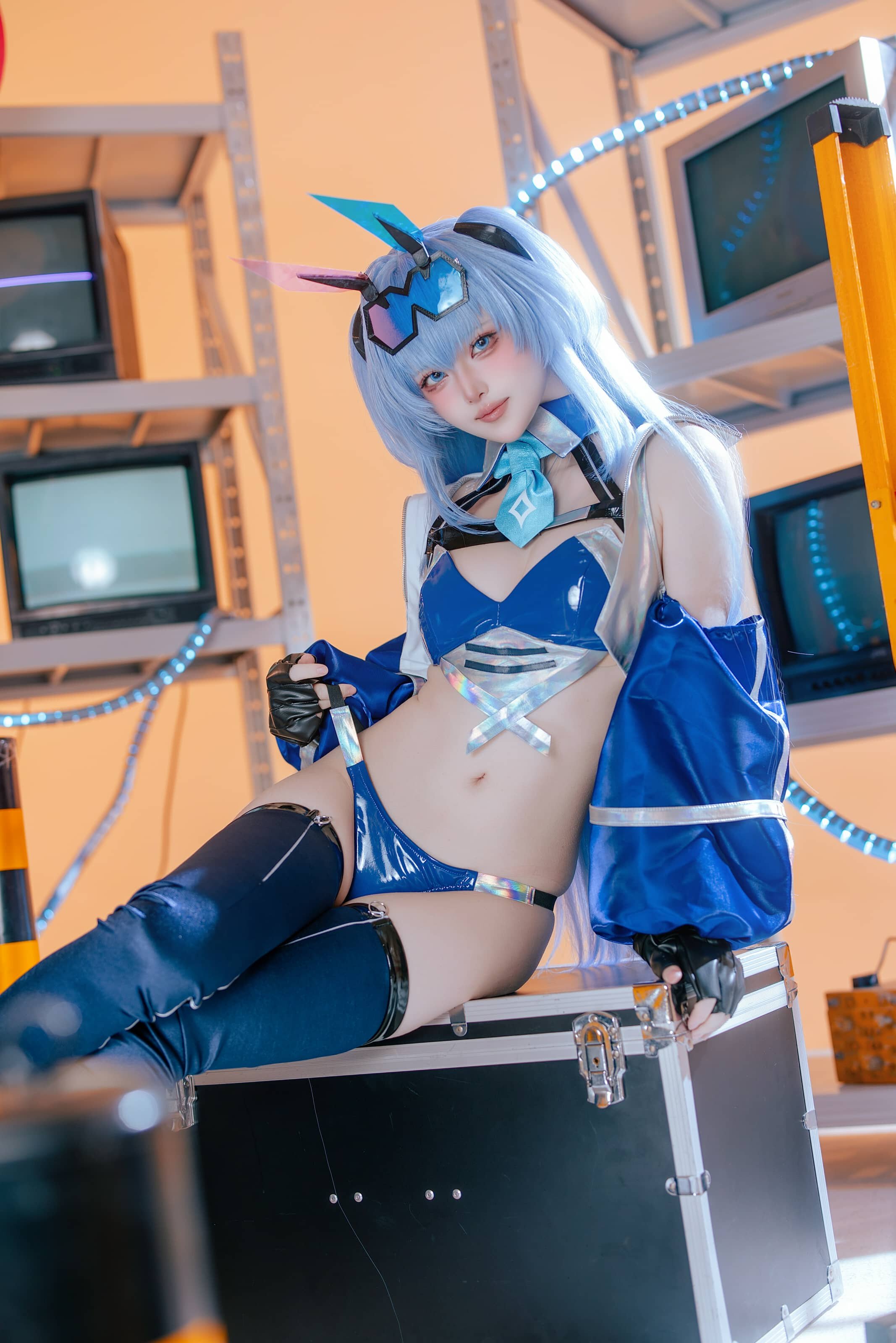 屿鱼Yukako 碧蓝航线 花园赛车服