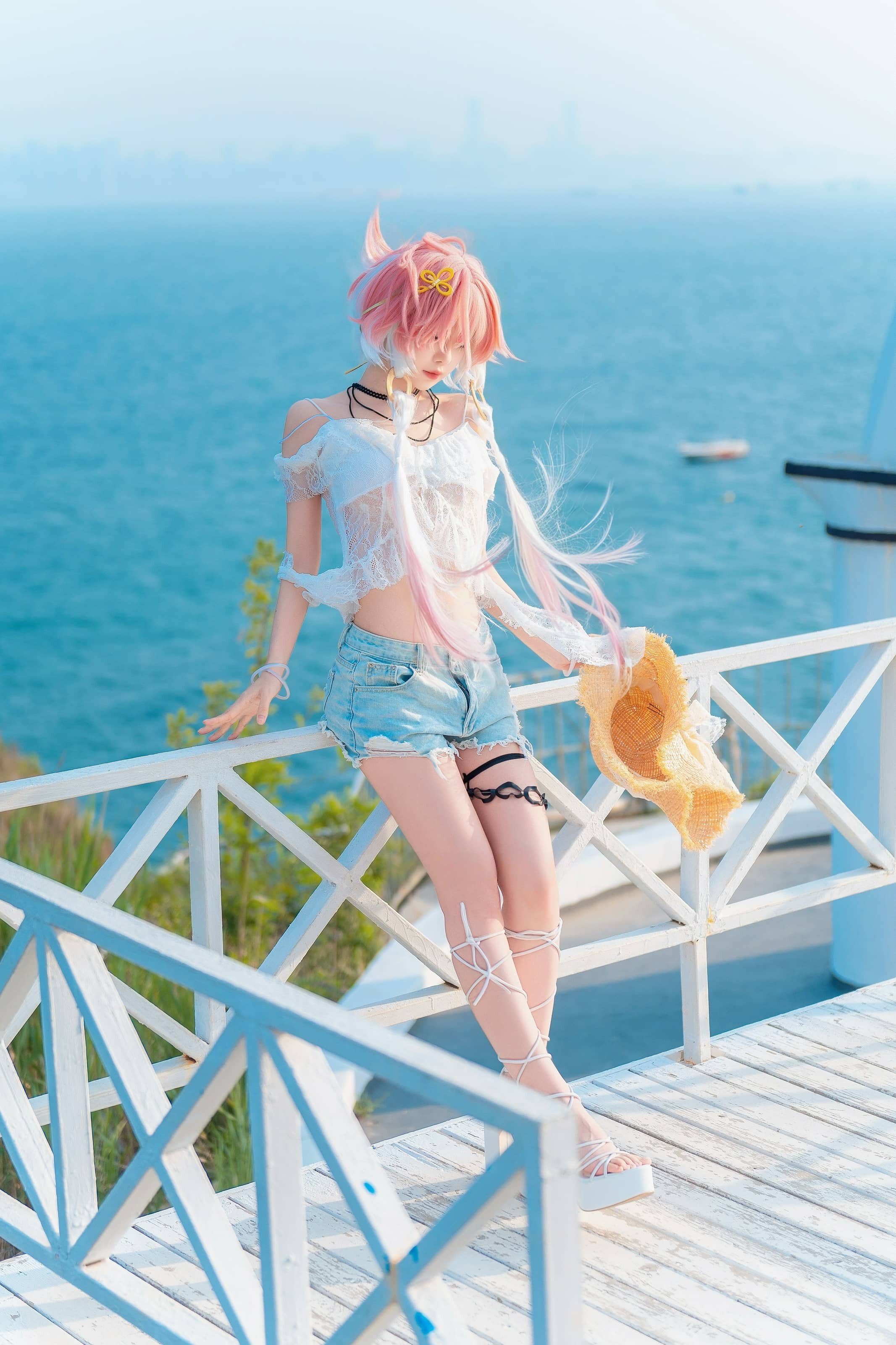 Shika小鹿鹿 鸣潮 长离 海