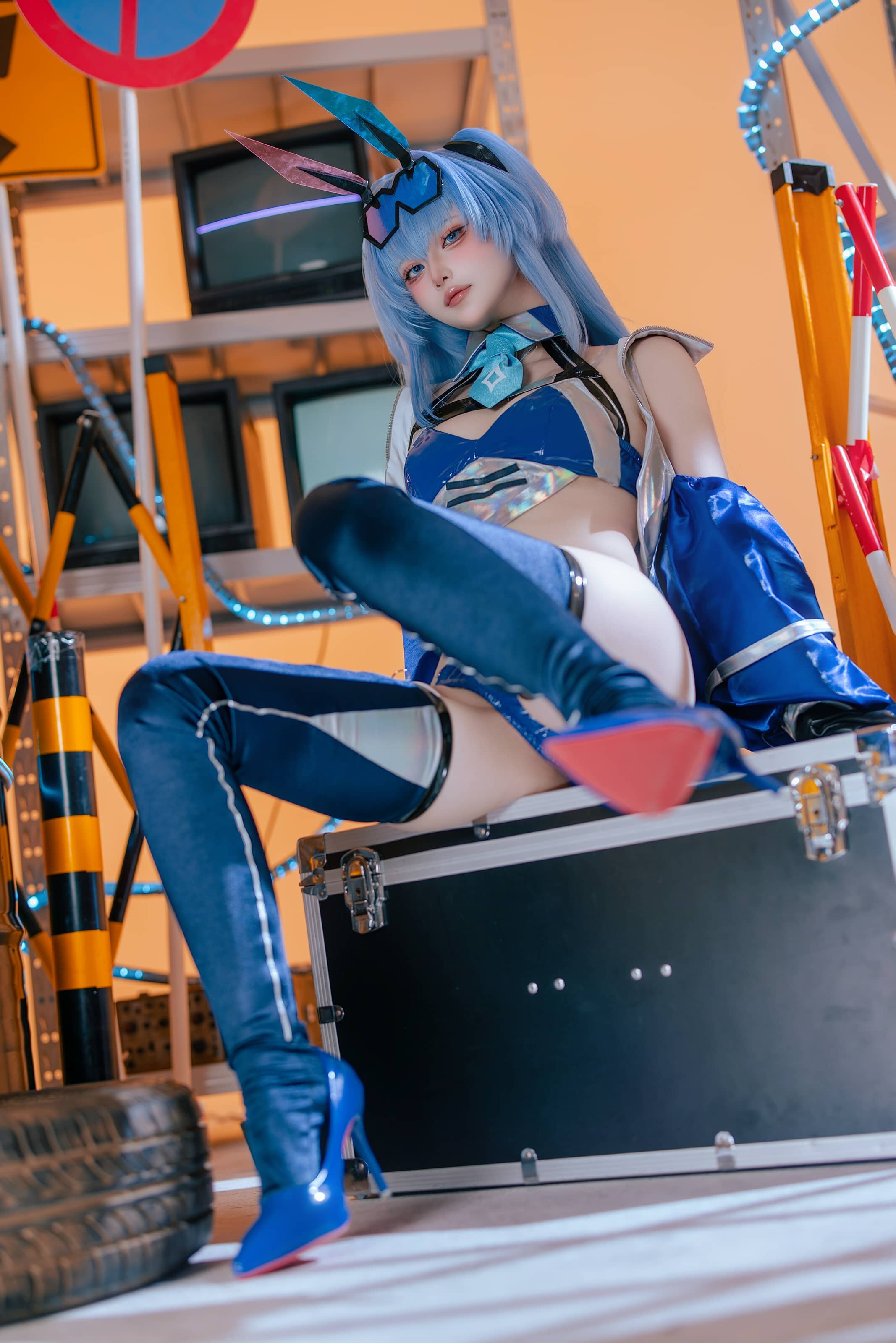 屿鱼Yukako 碧蓝航线 花园赛车服