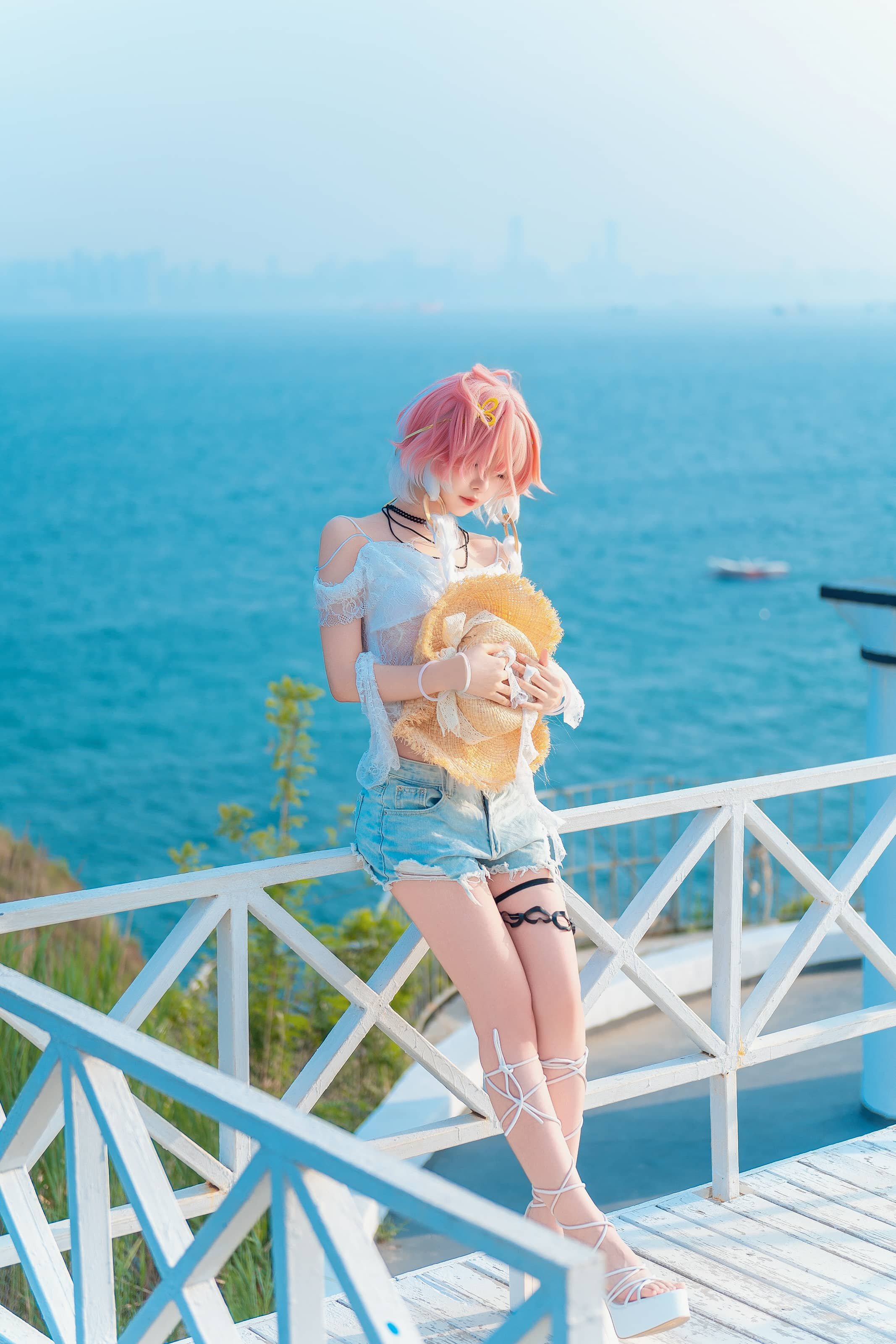 Shika小鹿鹿 鸣潮 长离 海