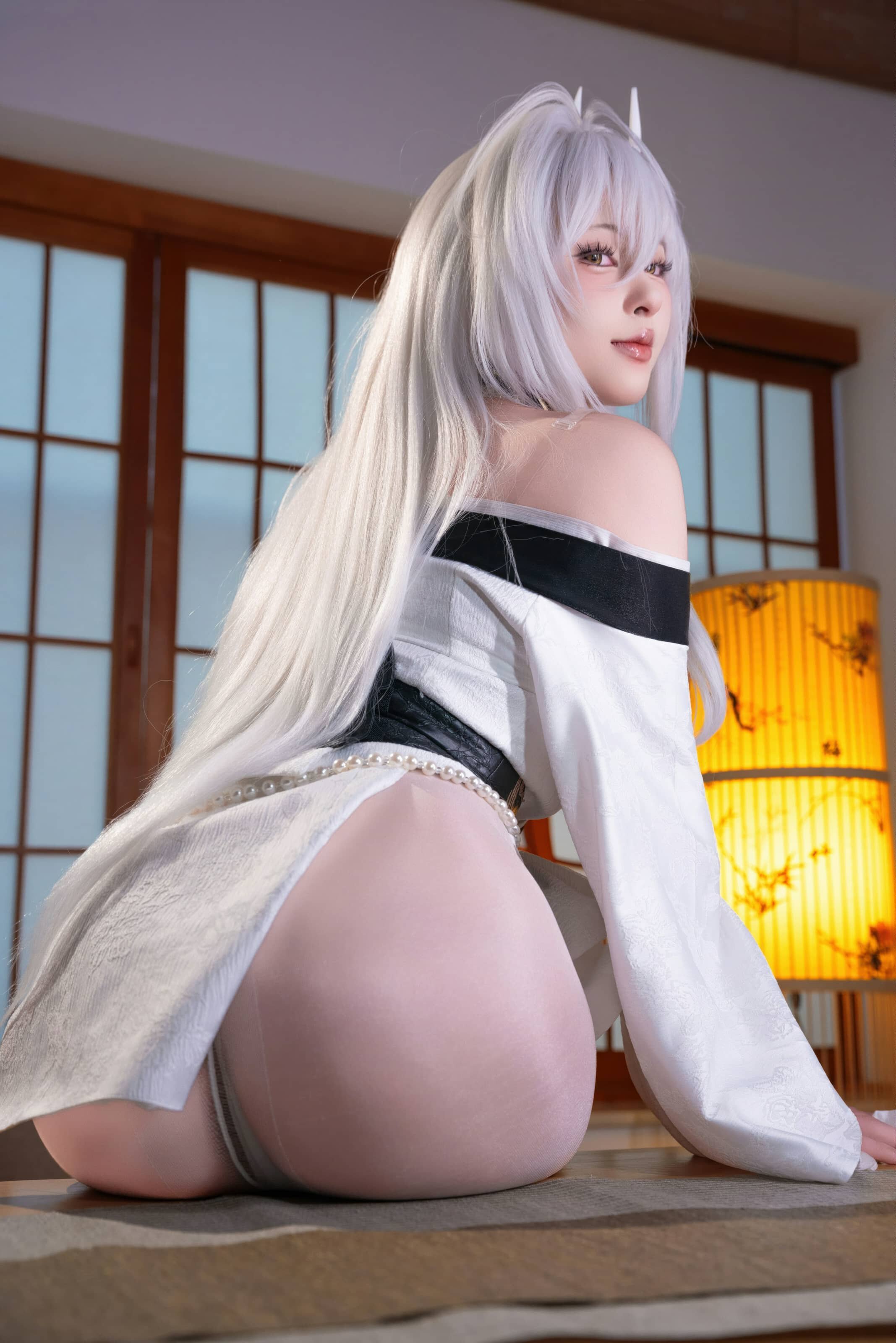 清水由乃 碧蓝航线 白凤和服