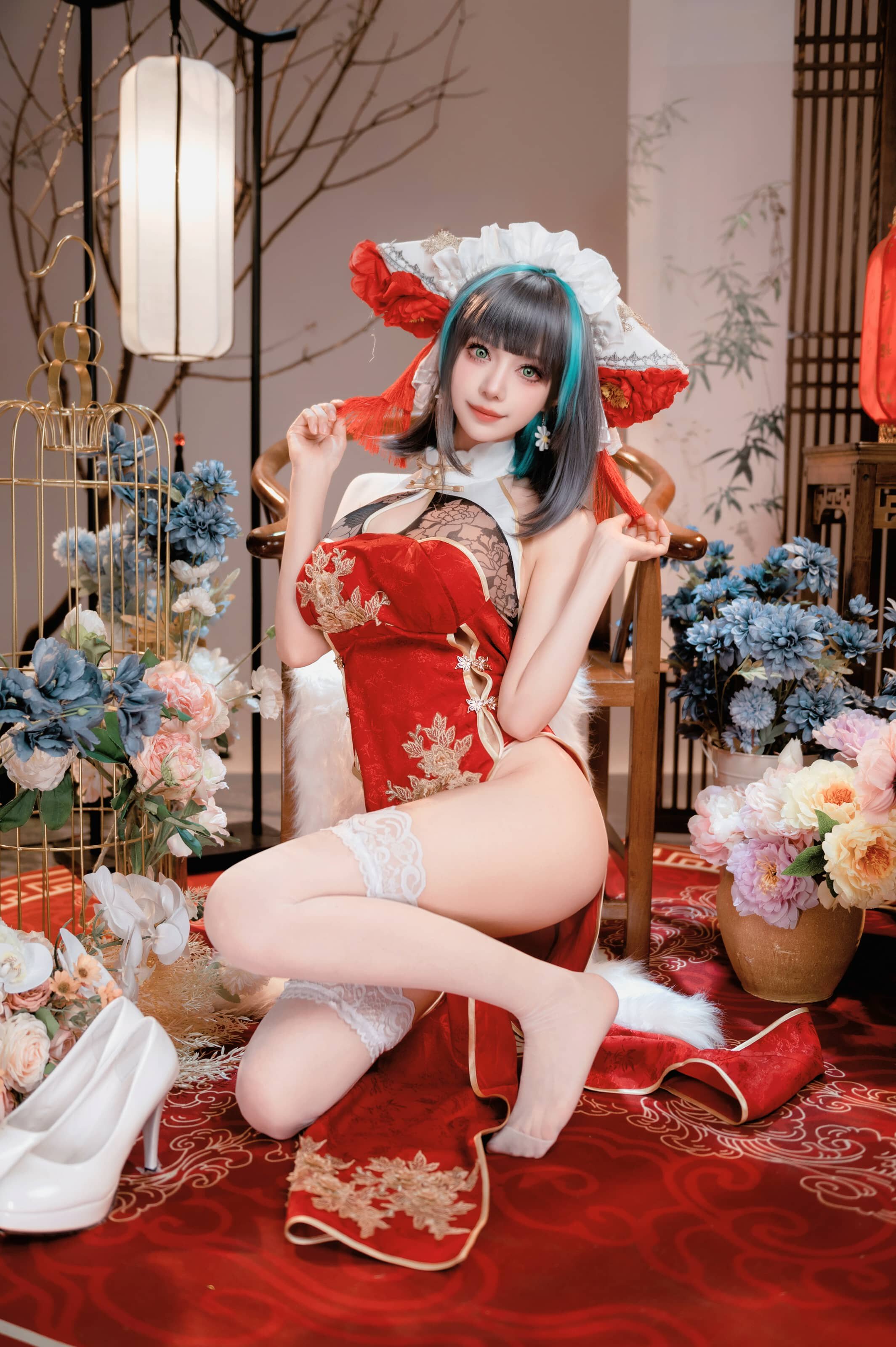 Shika小鹿鹿 碧蓝航线 新年柴郡