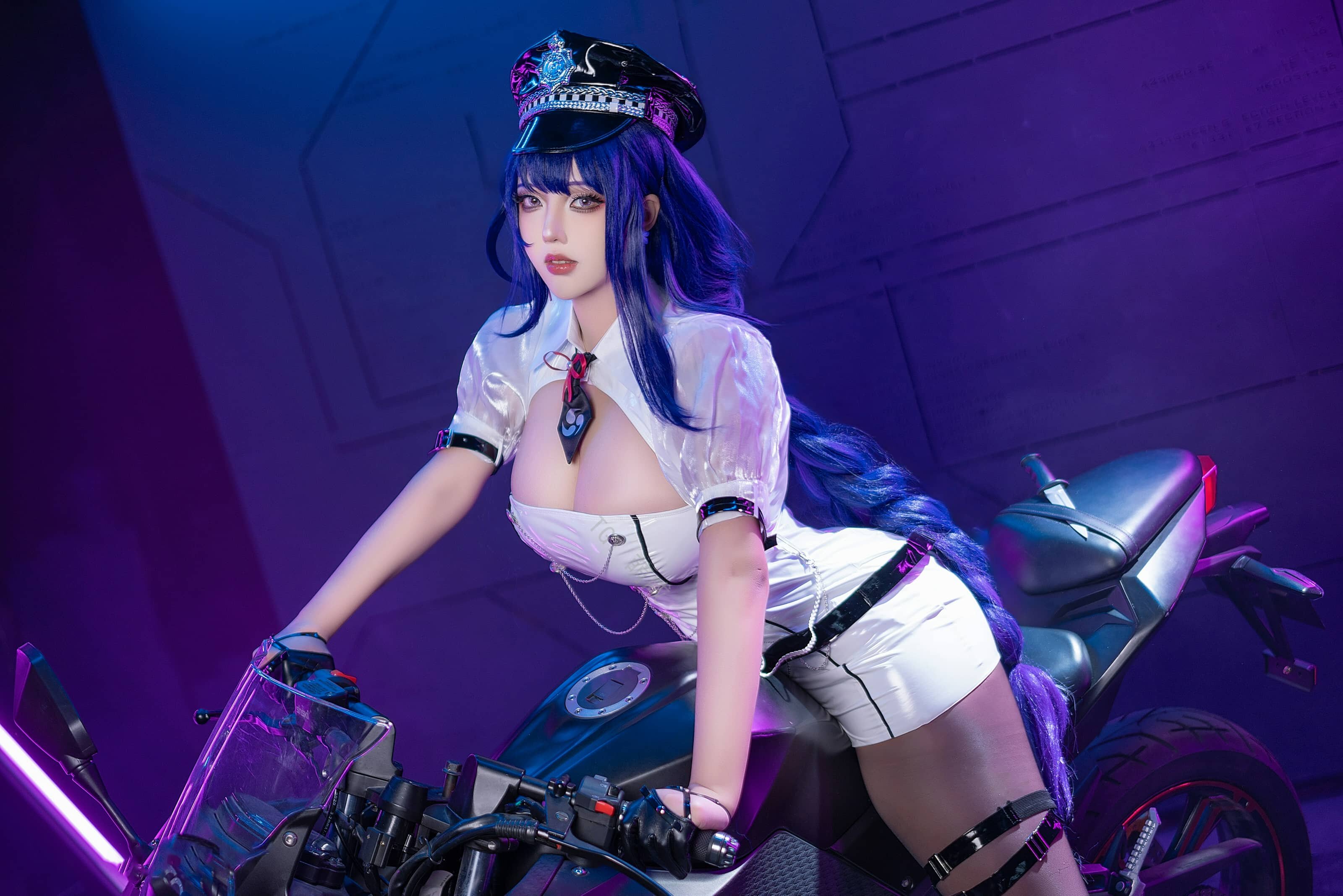 菌烨tako 原神 雷电将军赛车