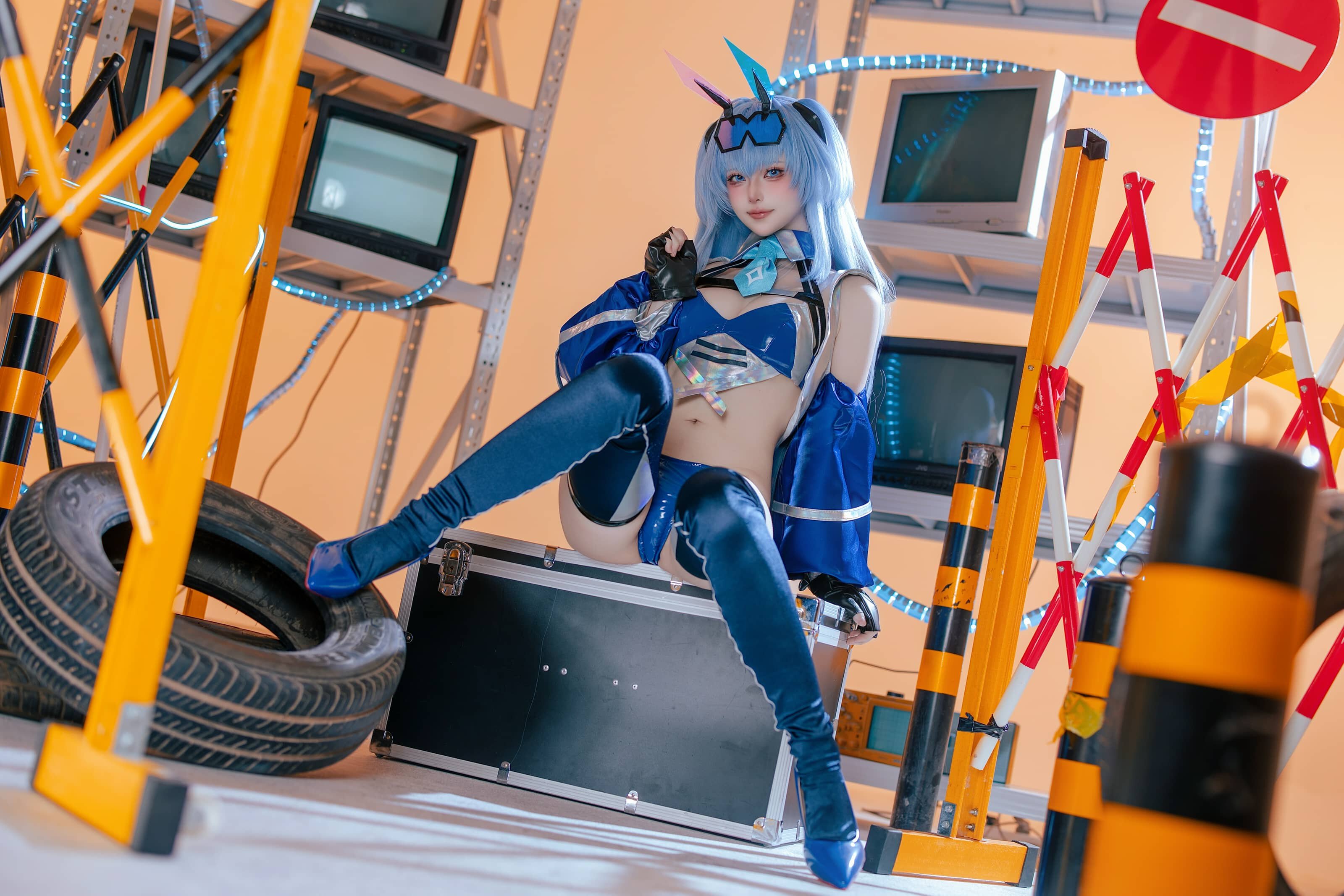 屿鱼Yukako 碧蓝航线 花园赛车服