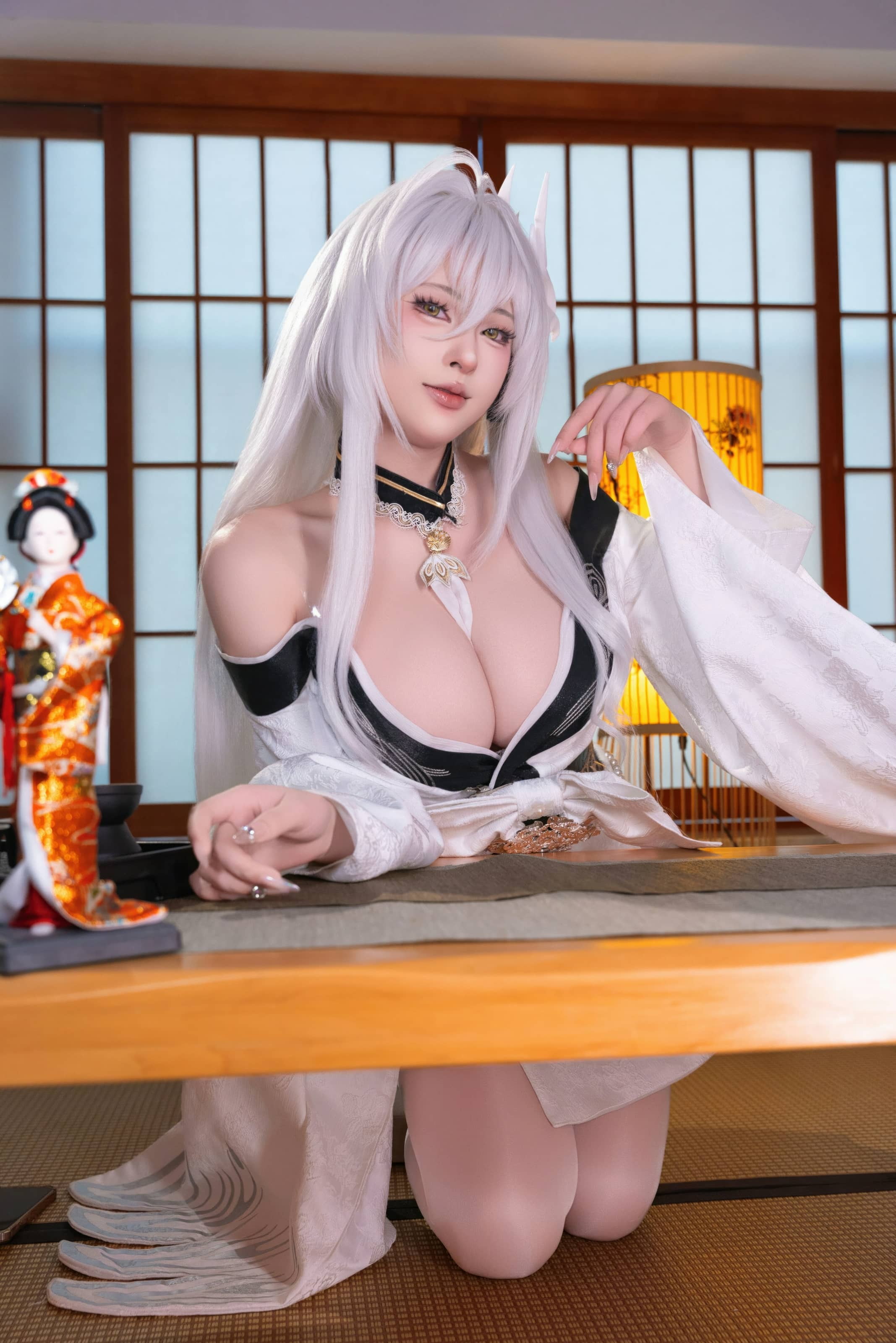 清水由乃 碧蓝航线 白凤和服