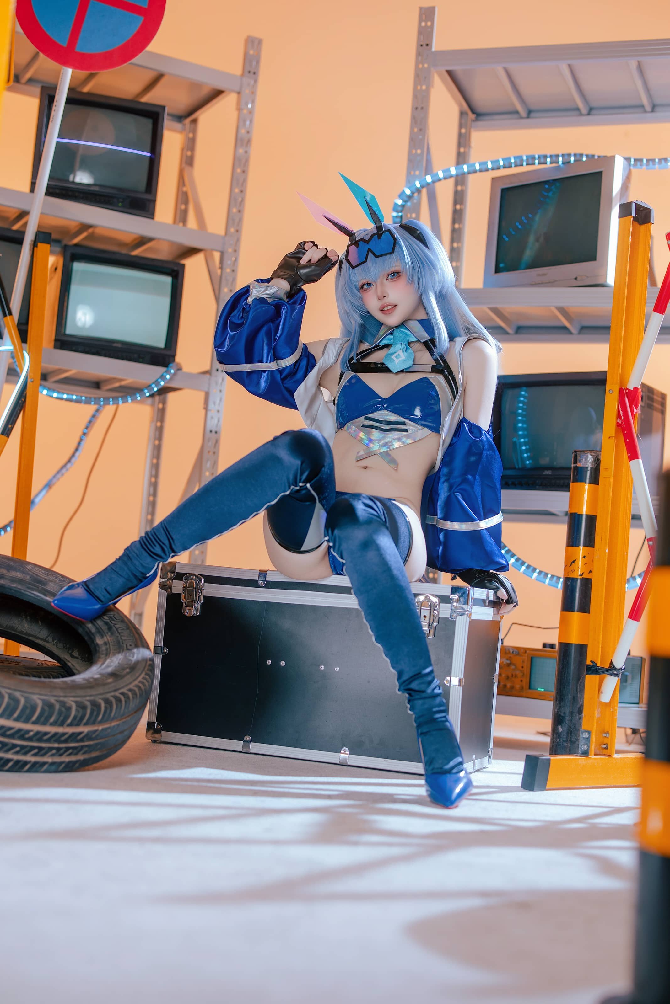 屿鱼Yukako 碧蓝航线 花园赛车服