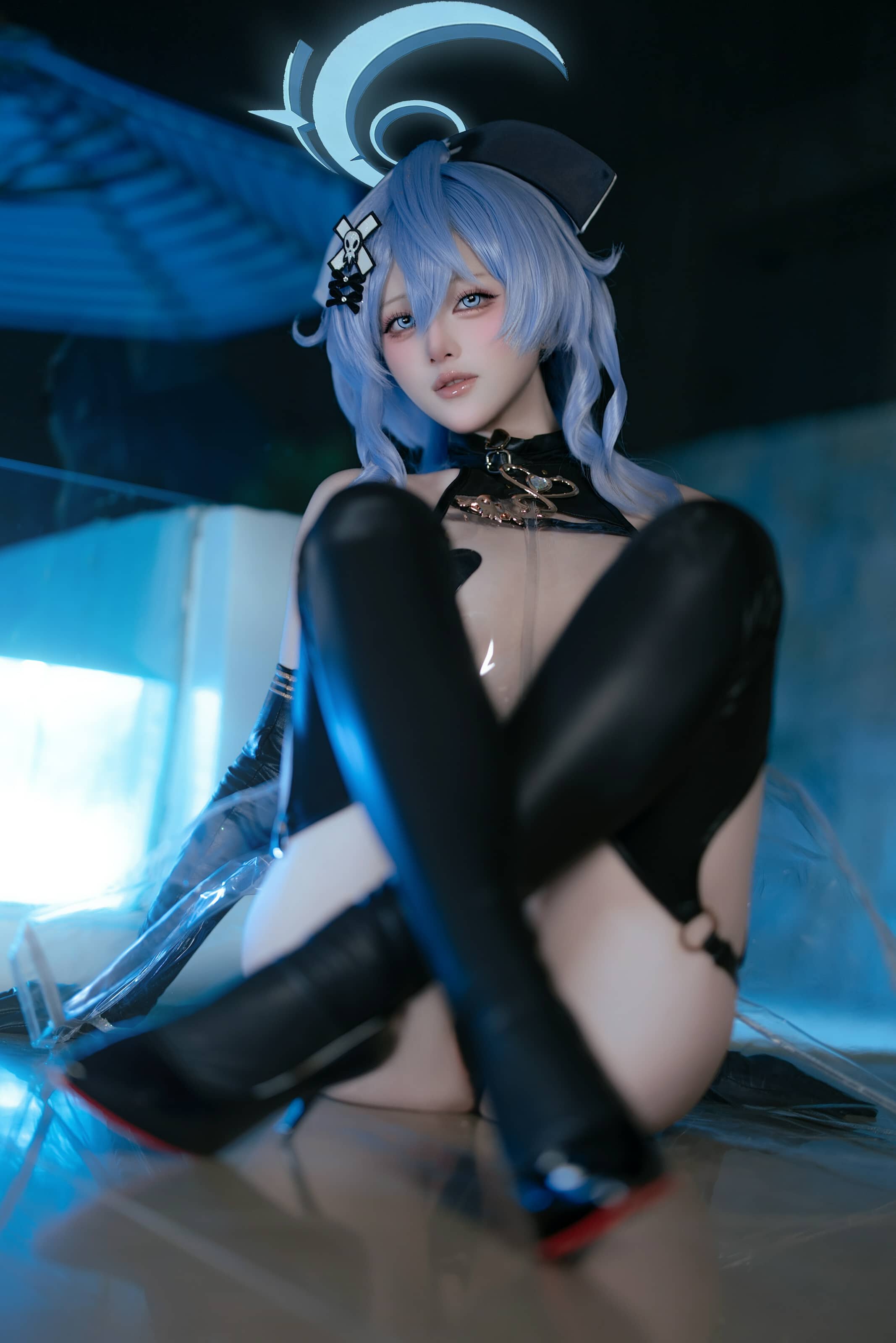 屿鱼Yukako 蔚蓝档案 亚子 同人透明护士