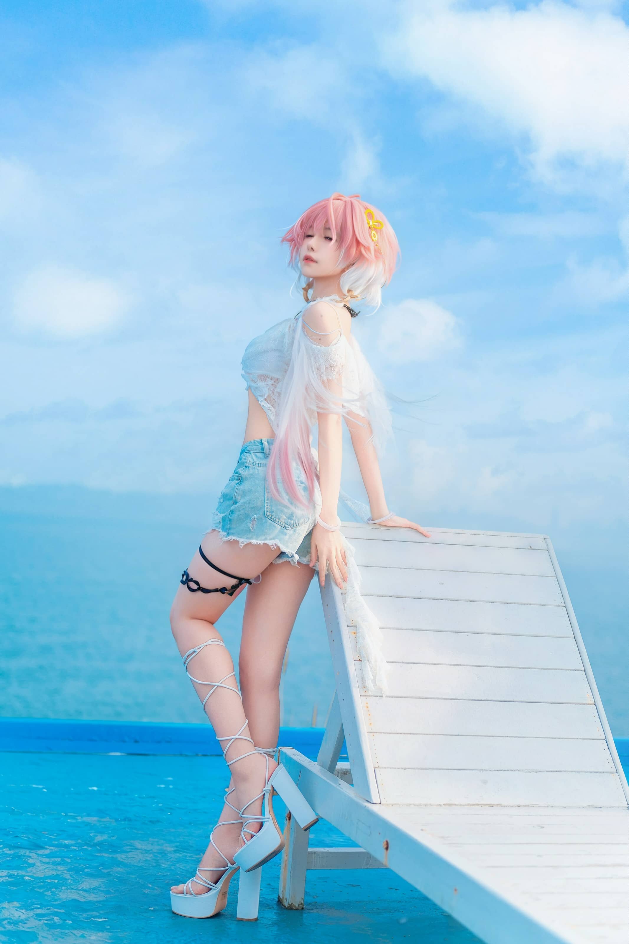 Shika小鹿鹿 鸣潮 长离 海