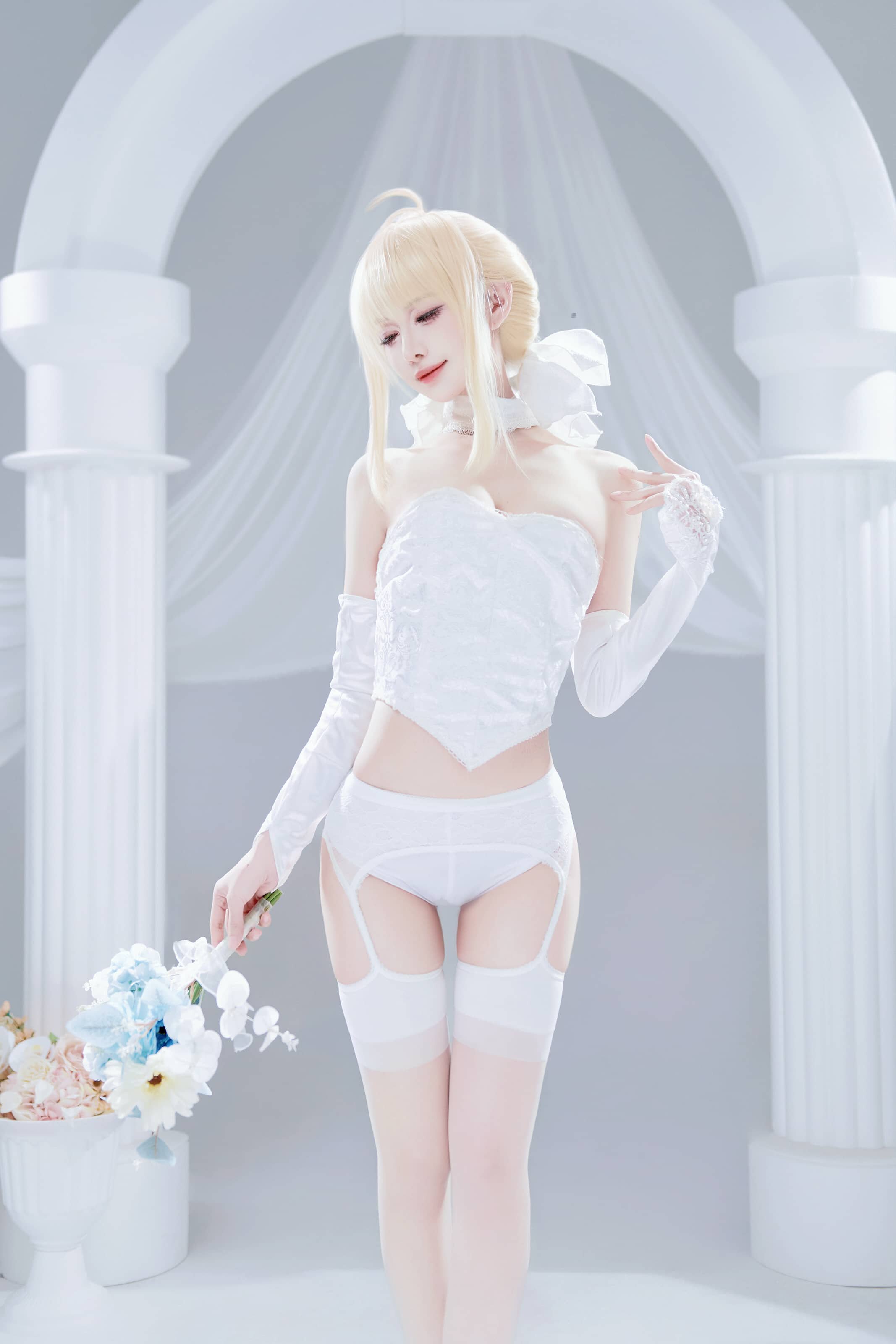 Shika小鹿鹿 FGO Saber花嫁