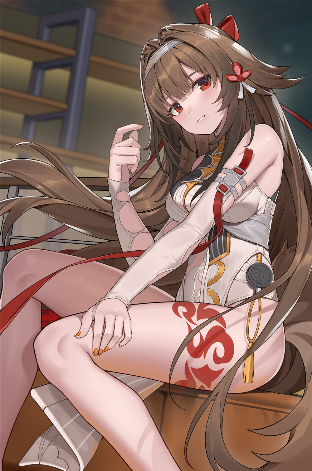 【插画精选】蔚蓝档案 调月莉音 鸣潮 琳奈 绝区零 叶瞬光[53P-176MB]