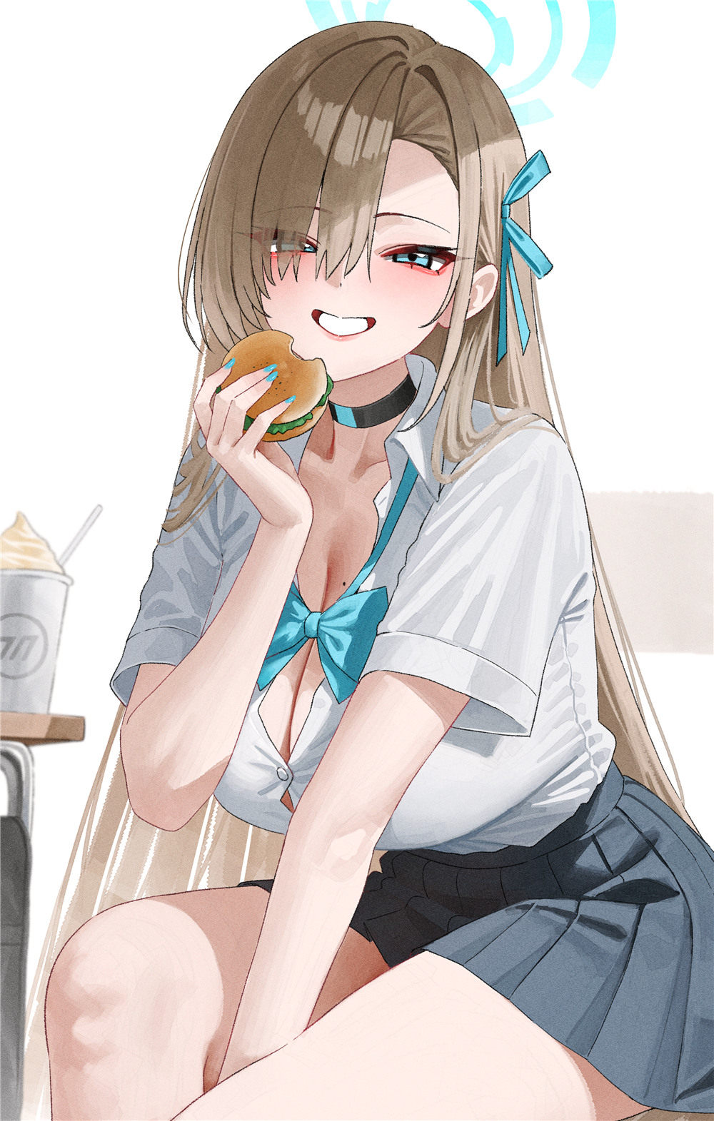 【插画精选】蔚蓝档案 妃咲 一之濑明日奈 电锯人 蕾塞[53P-323MB]