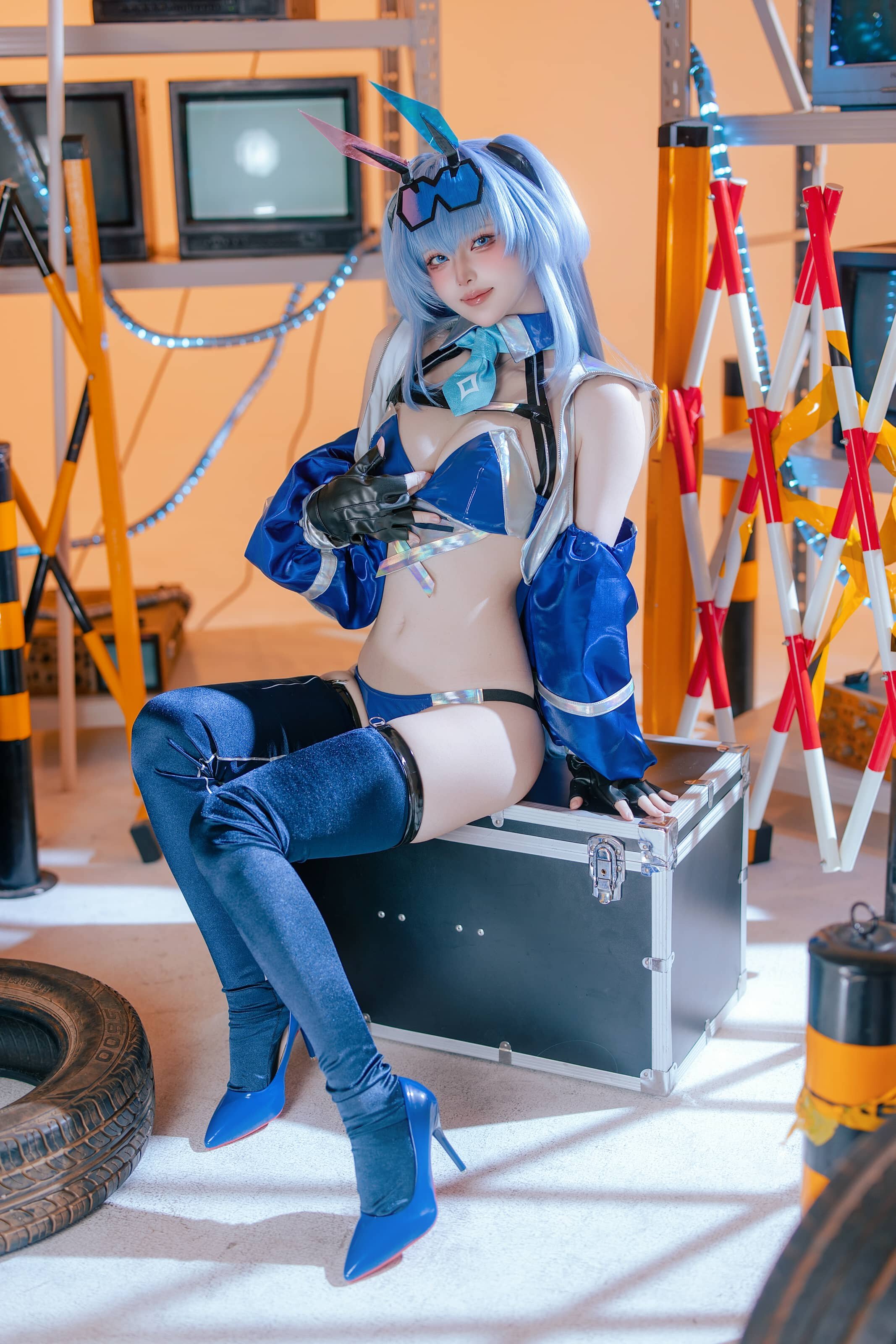 屿鱼Yukako 碧蓝航线 花园赛车服