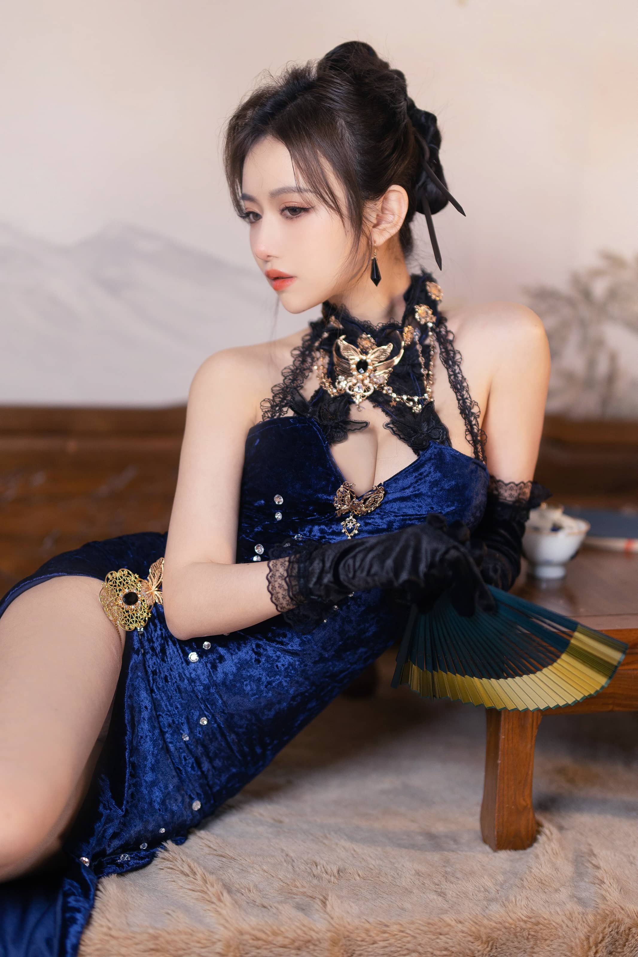 Shika小鹿鹿 逆水寒 旗袍