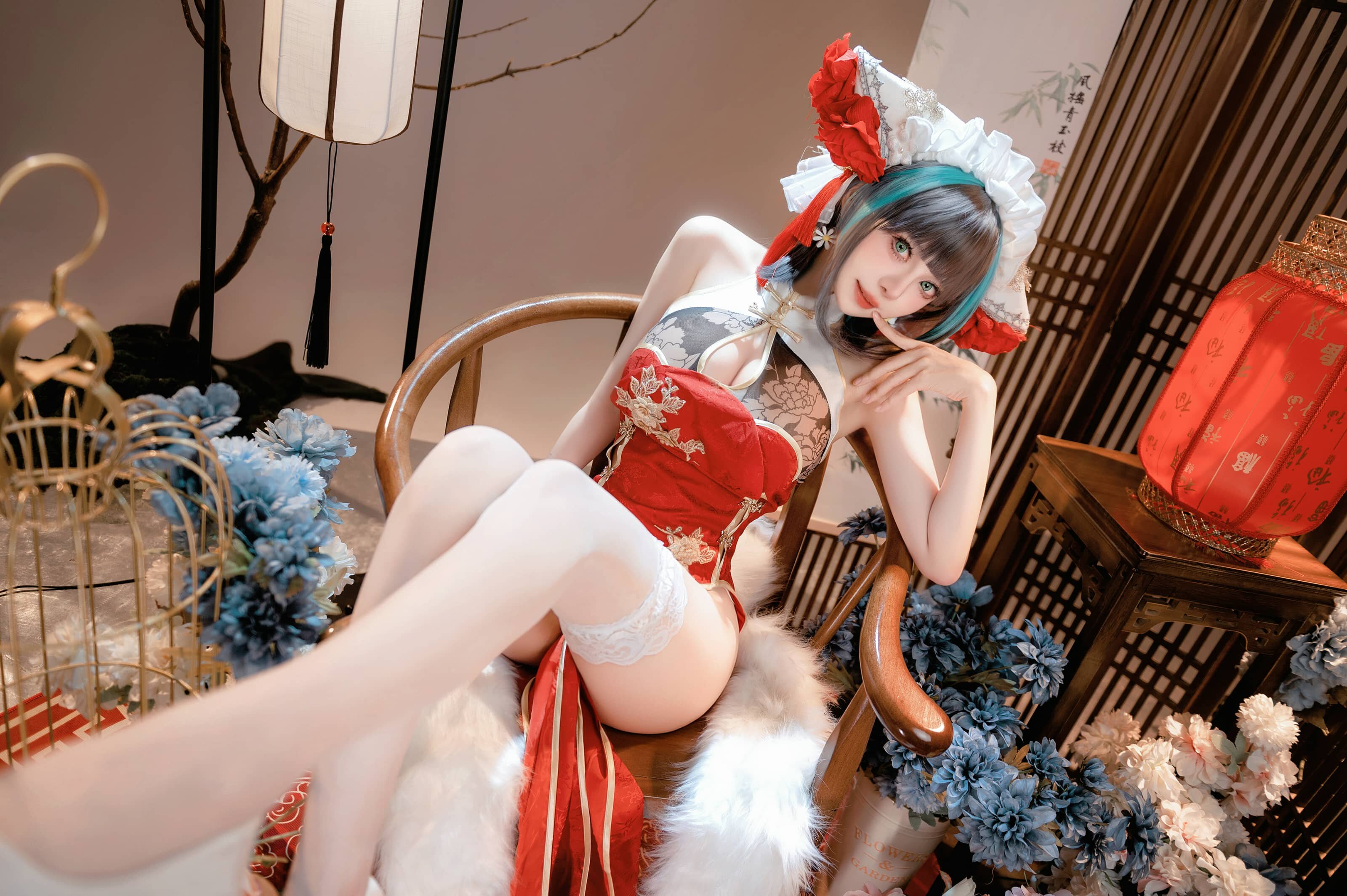 Shika小鹿鹿 碧蓝航线 新年柴郡