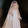 Легкая свадебная одежда bride 2026, новая основная пряжа, атласная высококачественная текстура, высокая четкость, маленький человечек, выходящая в свет, простая зимняя пряжа mini 2