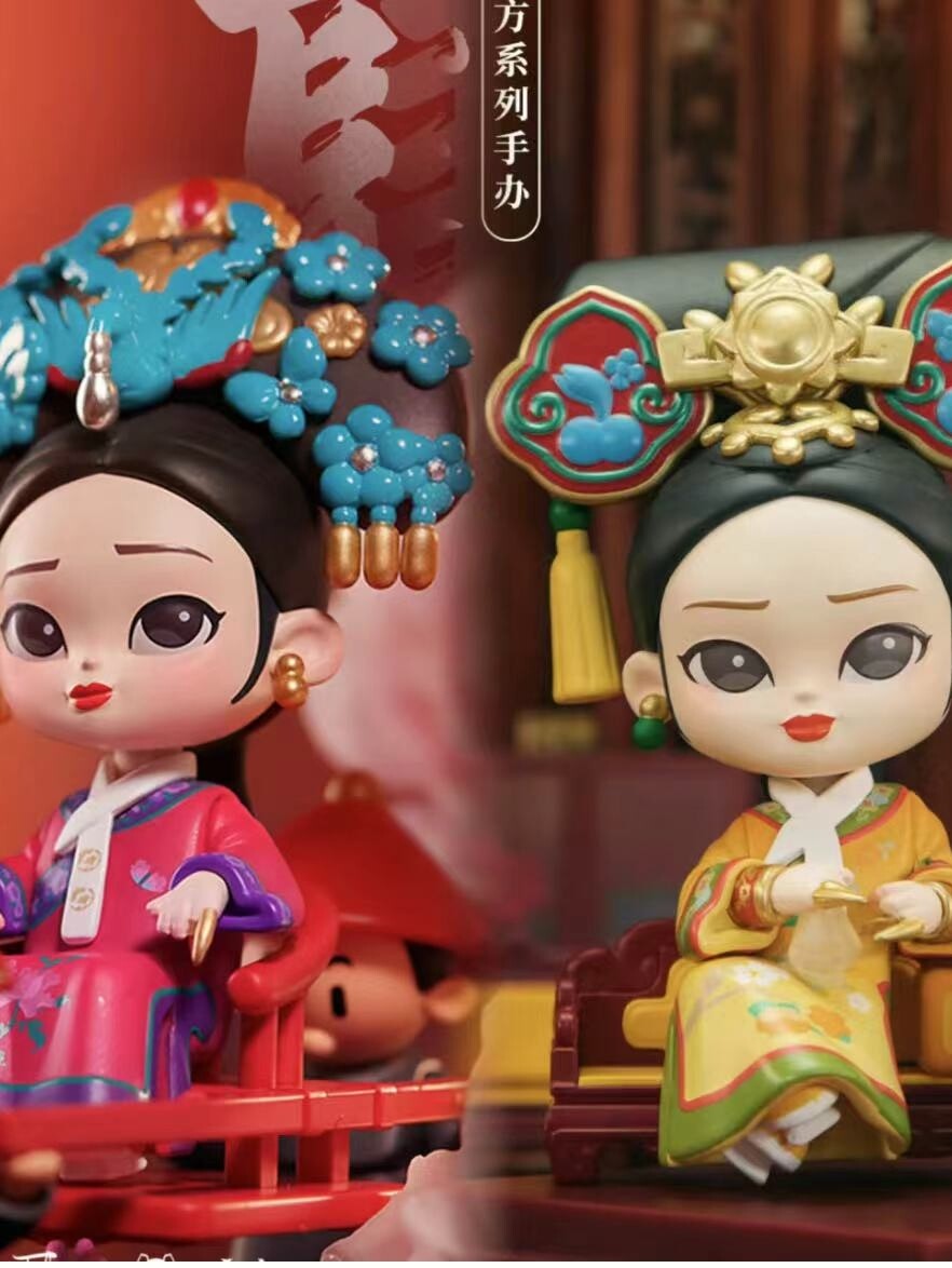 甄嬛传熹贵妃华妃盲盒,锦鲤拿趣潮摆件礼赠佳选_潮玩盲盒_淘宝游戏网