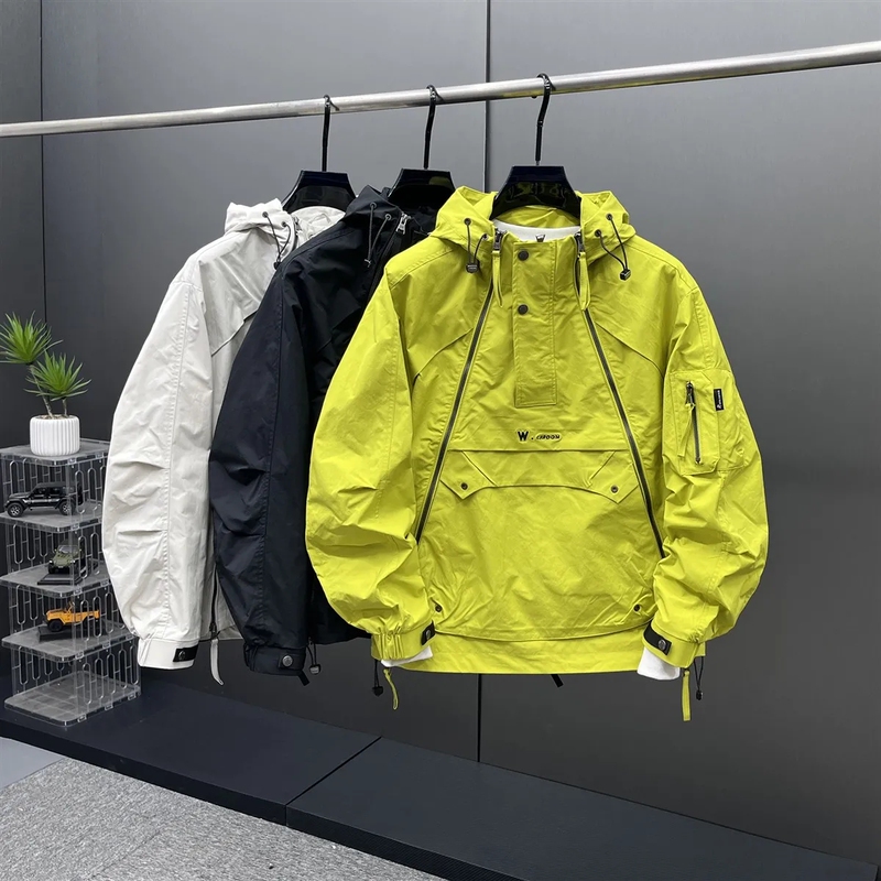 150kg Plus Size Spring and Autumn Trendy Brand Personalized Zipper Hooded Sweatshirt Loose Workwear Long Sleeve Jacket Women's Clothing