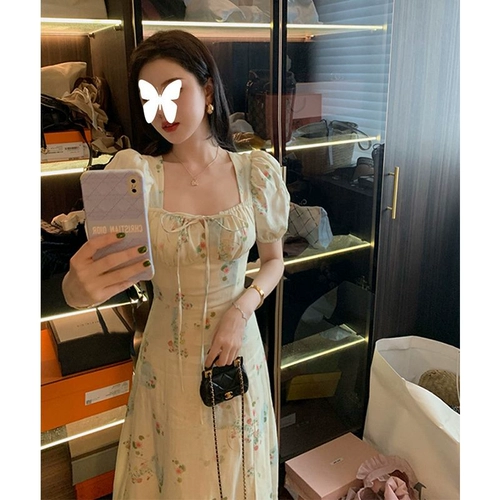 Летнее платье, небольшая дизайнерская длинная юбка, 2024 года, премиум класс, французский стиль