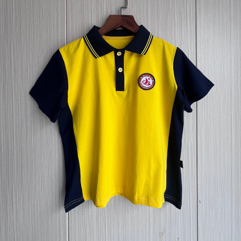 Huizhou Peninsula Public School Primary School's Unified Summer Sports Suit, Short-Sleeved Shorts, Student School Uniform, Unisex