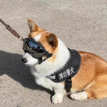 Kokie Guard Dog Futzai Goggles The Same Chai Dog Pooch Pet Dog Glasses Anti-UV Windproof Sunglasses