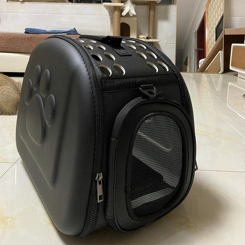 萌趣出行：猫咪折叠旅行袋掀起时尚风潮