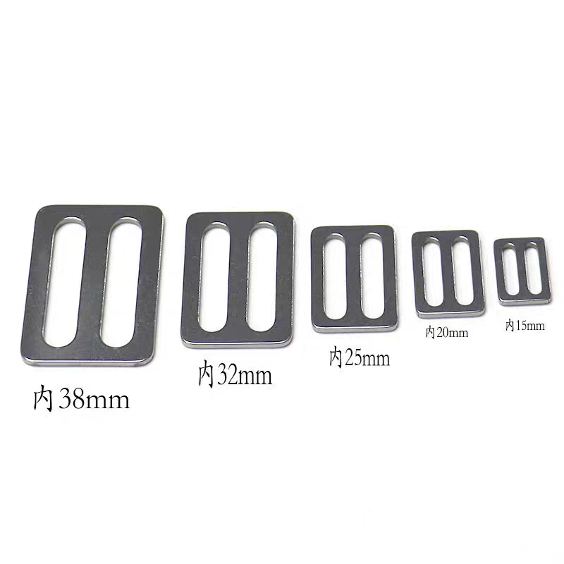 304 Stainless Steel D-Ring Buckle Flat Wire Buckle Small Wide D-Ring Buckle Strap Positioning Luggage Adjustment Accessories Fixing Ring