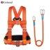 Đai an toàn ba điểm làm việc trên cao Đai an toàn nửa chiều dài tiêu chuẩn quốc gia GM8080 dành cho thợ điện Móc dây an toàn chịu mài mòn dây an toàn 2 móc hàn quốc 