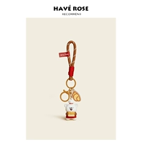 Щенок для выпечки - белый пекарь (красная веревка)