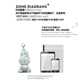 Оригинальная дизайнерская плюшевая кукла, аксессуар на рюкзак, подвеска, высококлассный изысканный брелок, подарок на день рождения