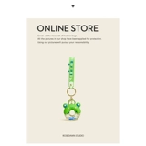 Оригинальный дизайнерский пончик, изысканный брелок, подвеска, украшение на сумку для влюбленных, лягушка, подарок на день рождения