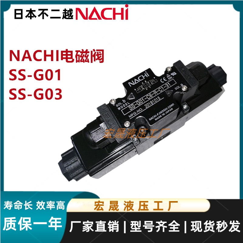 Sоленоидный клапан NACHI Biyue SS-G01-C6-GR-D2-31 G03-C5/A3X/A5-C1/C2-30