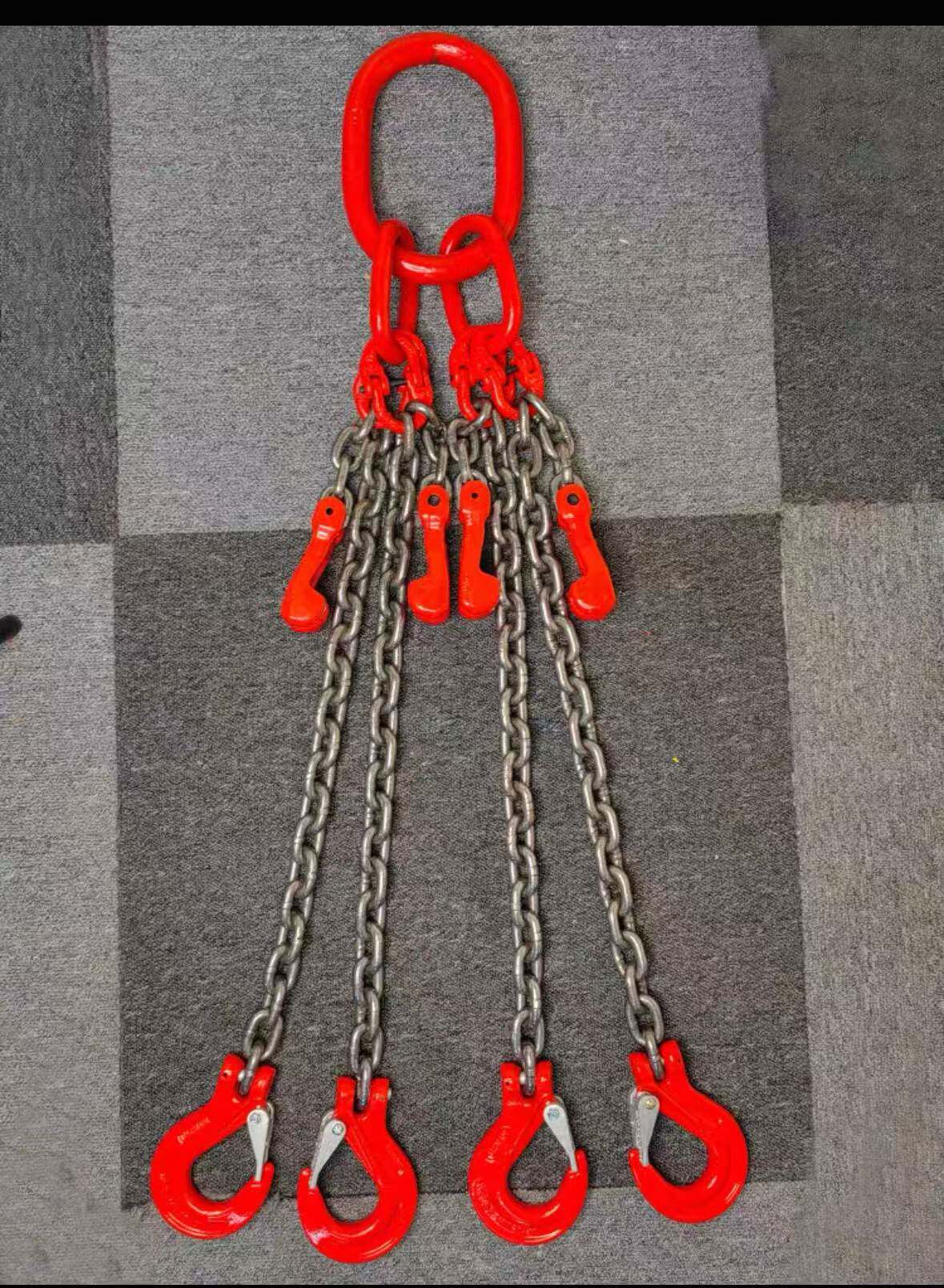 Подъемные цепи 炼条调节器起重炼条吊索具吊炼起重吊具航吊行车吊钩吊环挂钩