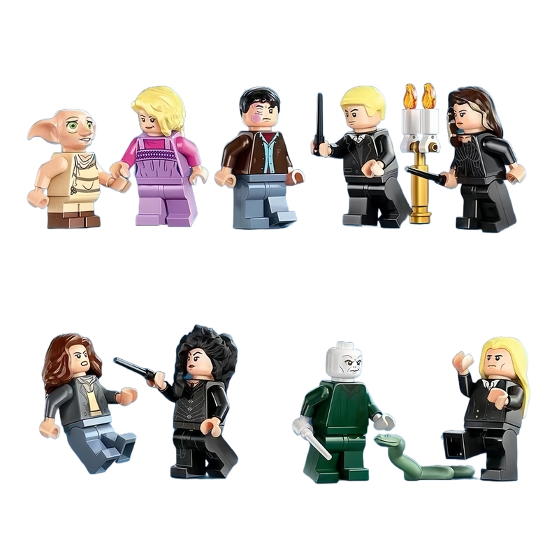 Lego 76453 Minifigures Harry Potter Lucius Naxisha Luna Voldemort Belladonna Lego 76453 Minifigures Harry Potter Lucius Naxisha Luna Voldemort Belladonna